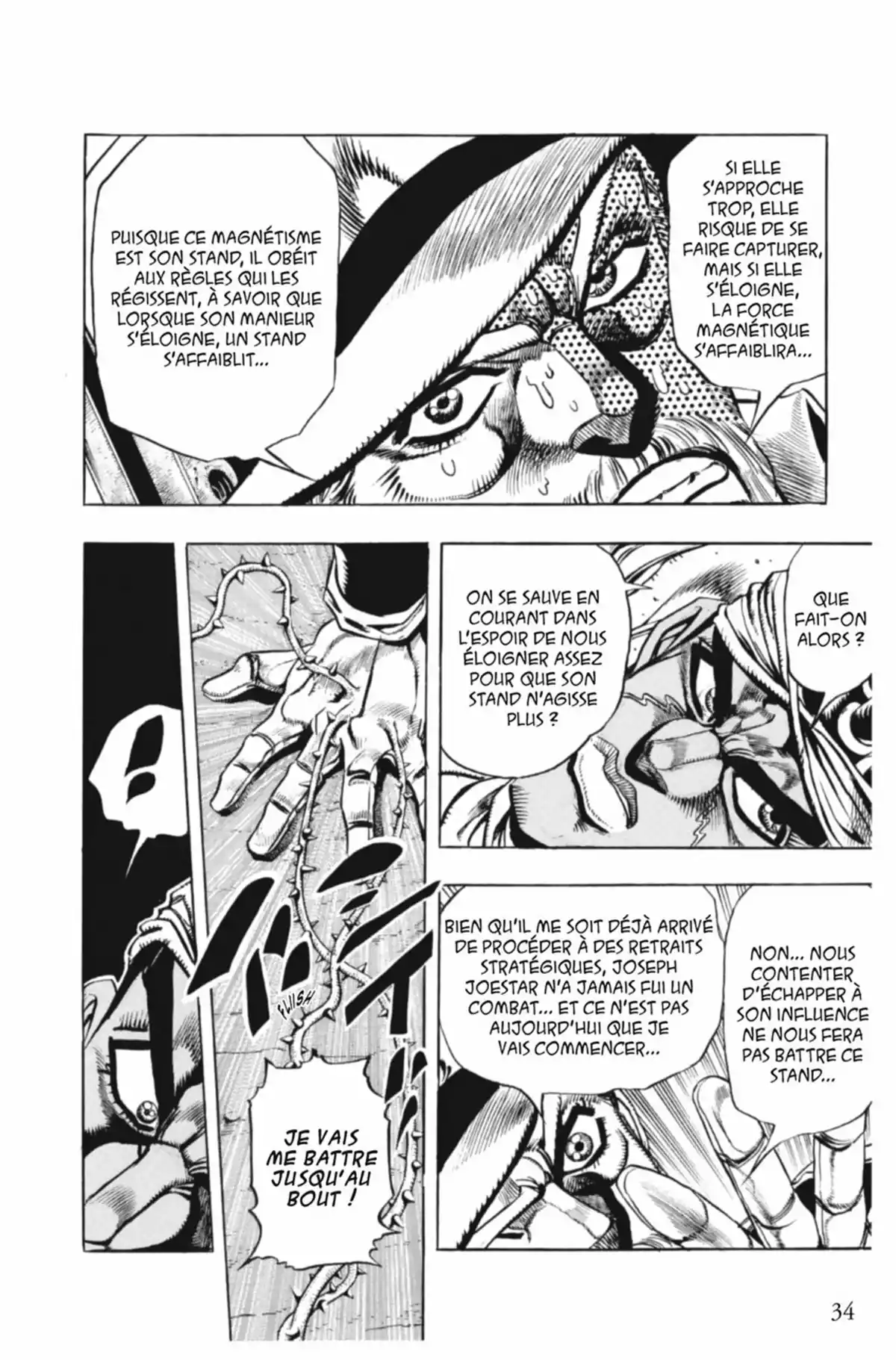 JoJo’s Bizarre Adventure : Stardust Crusaders Volume 10 page 34