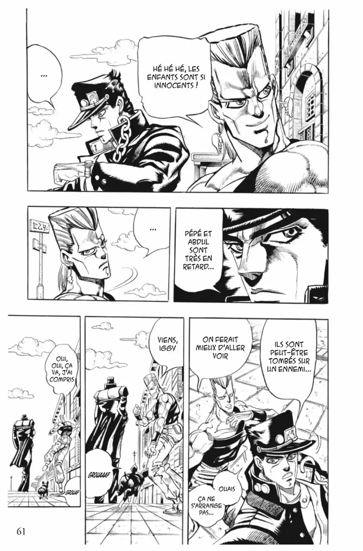 JoJo’s Bizarre Adventure : Stardust Crusaders Volume 10 page 61