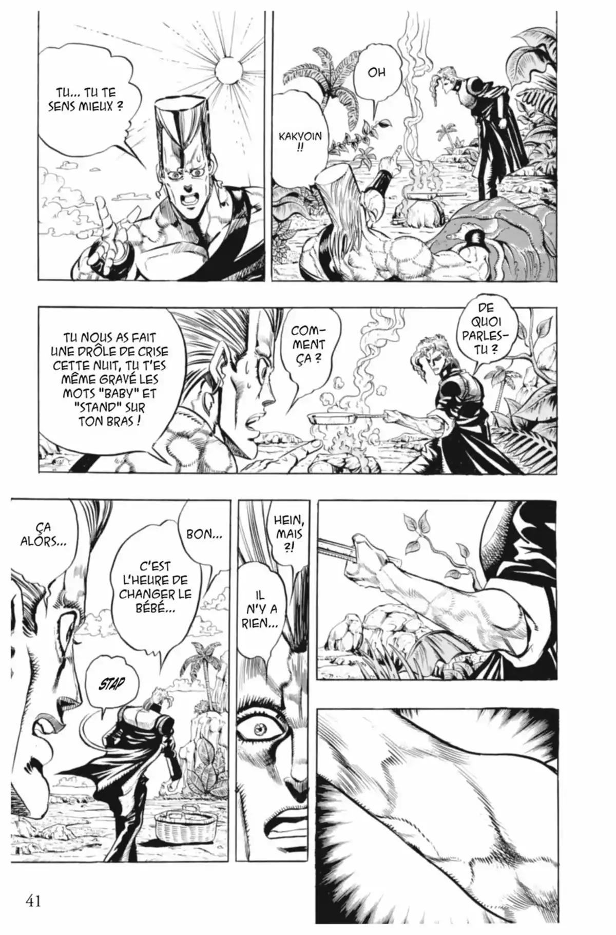 JoJo’s Bizarre Adventure : Stardust Crusaders Volume 7 page 41