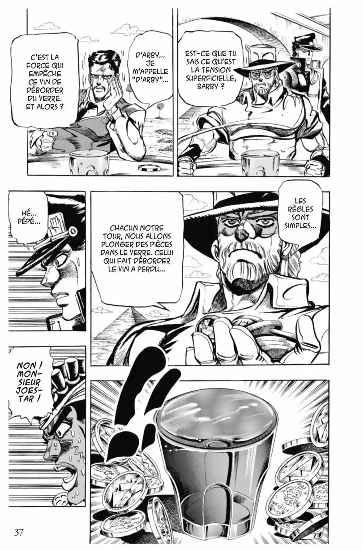 JoJo’s Bizarre Adventure : Stardust Crusaders Volume 11 page 37