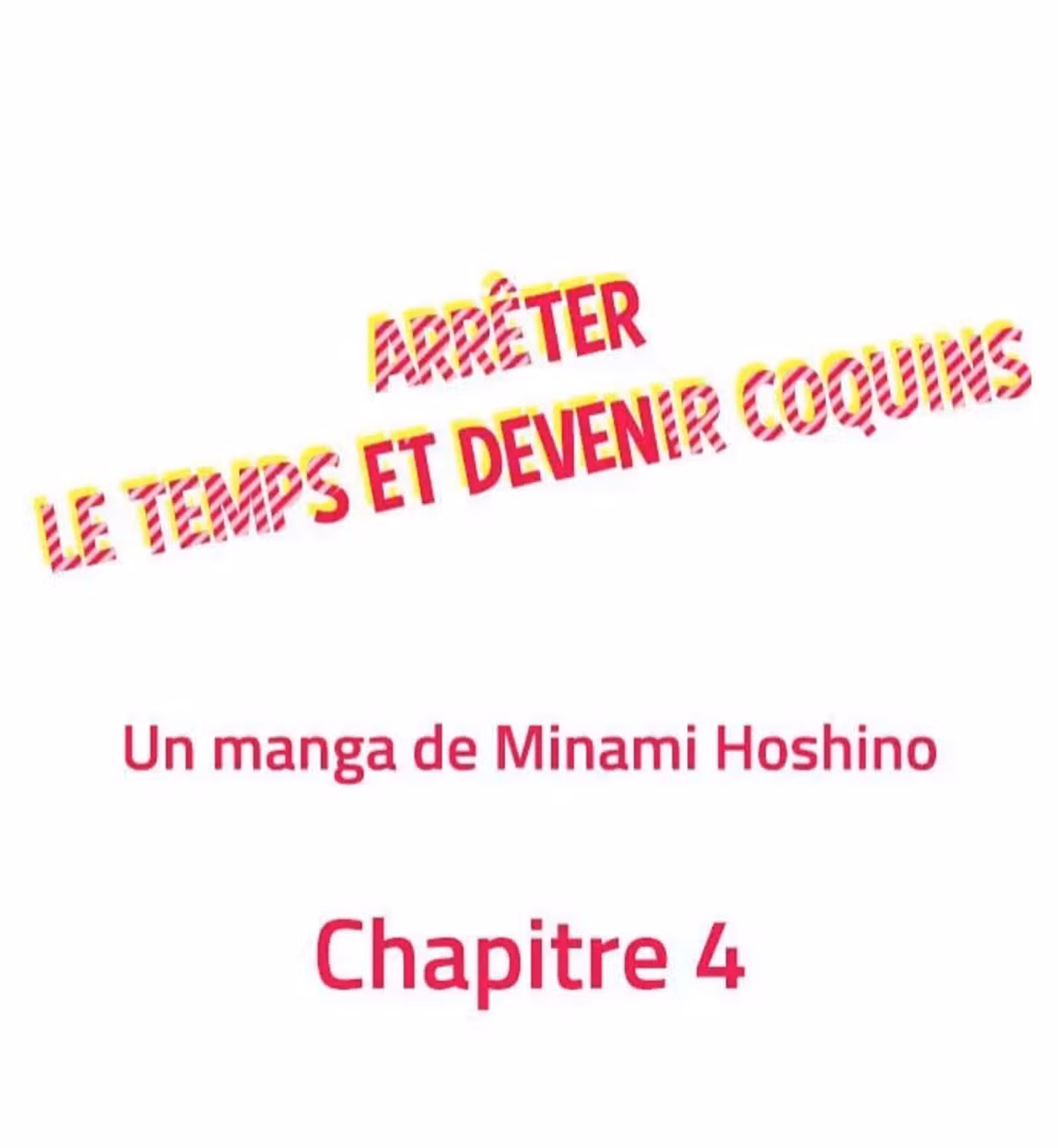Arrêter le temps et devenir coquins Chapitre 4 page 1