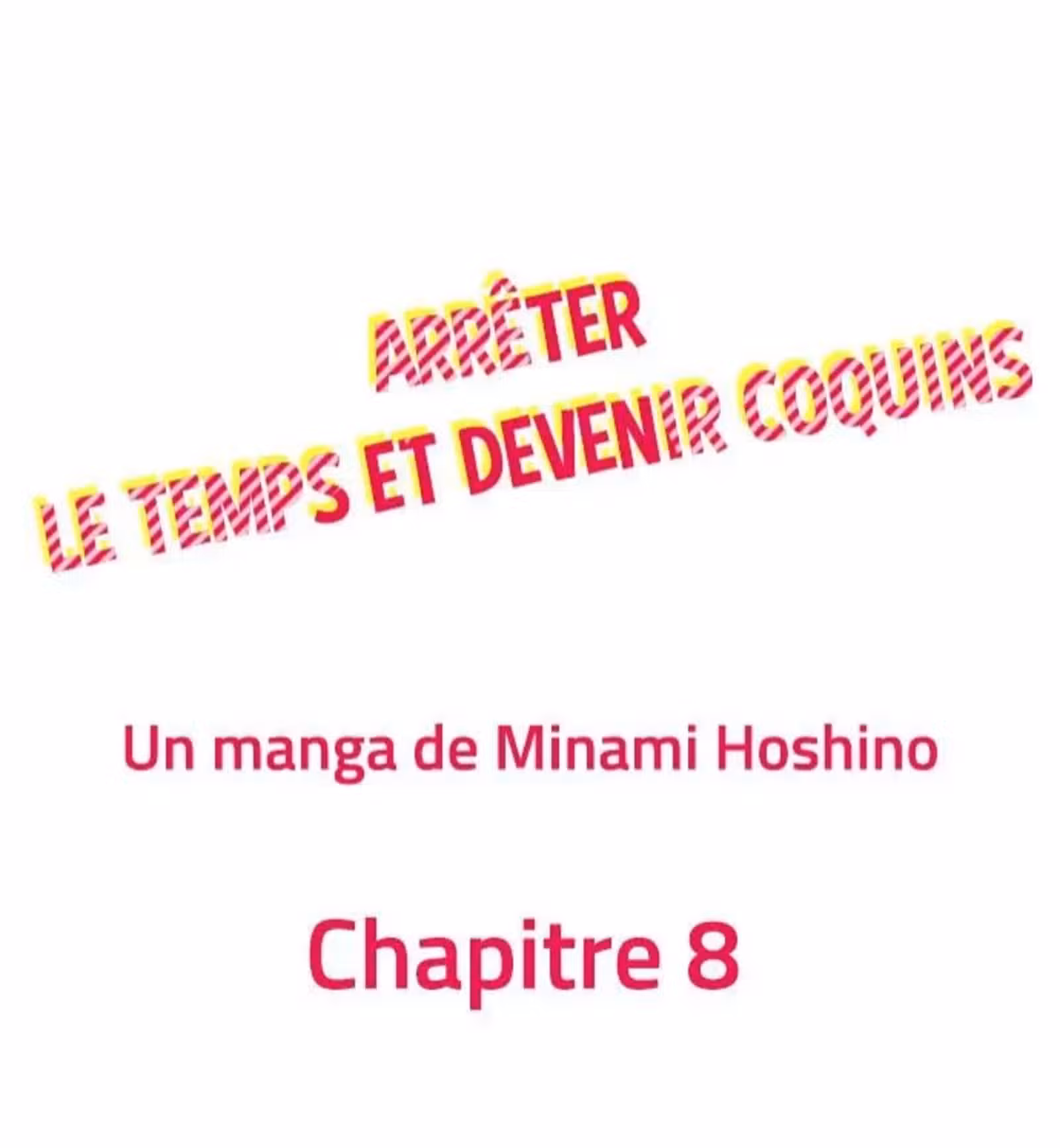 Arrêter le temps et devenir coquins Chapitre 8 page 1