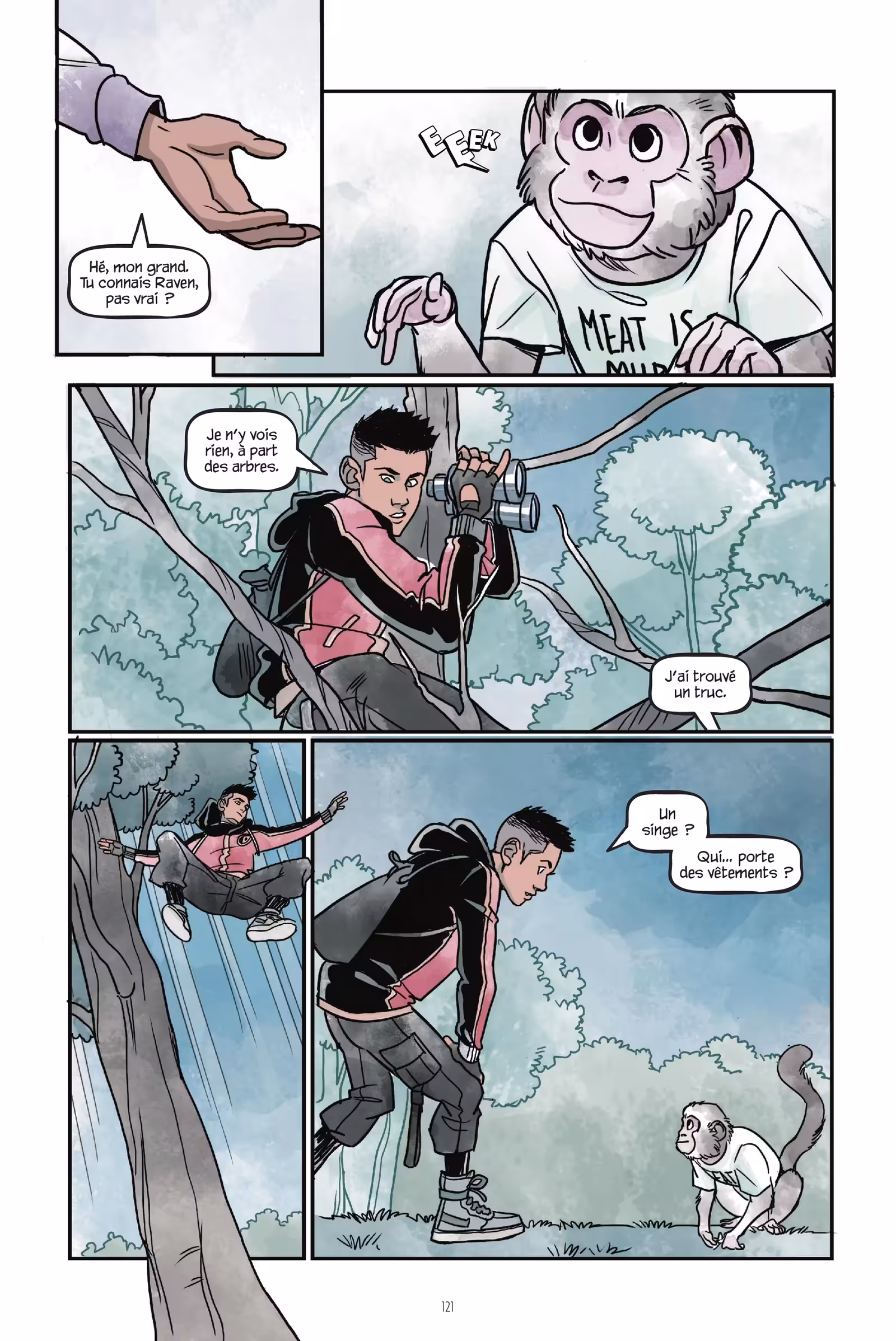 Teen Titans : Beast Boy Loves Raven Volume 1 page 115