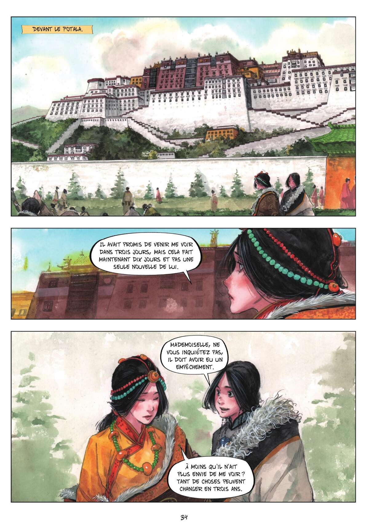 Le Sixième Dalaï-Lama Volume 3 page 35