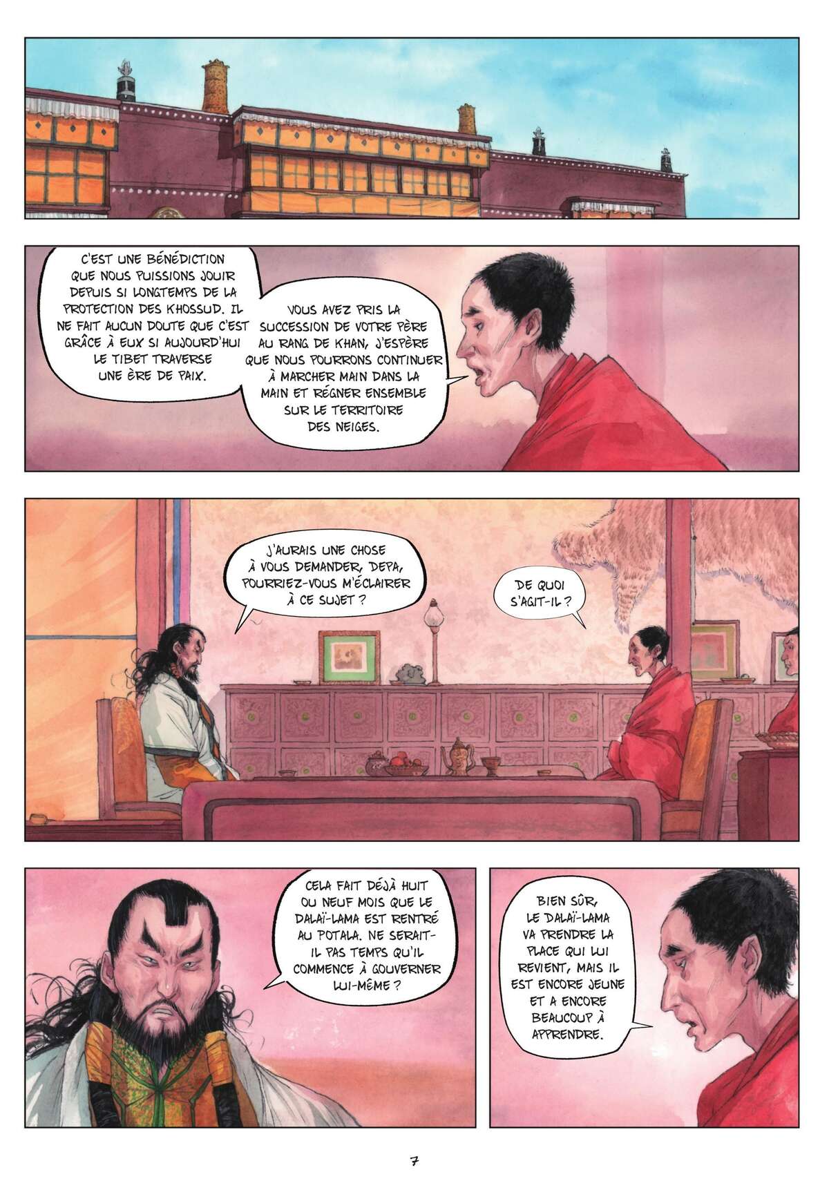 Le Sixième Dalaï-Lama Volume 3 page 8