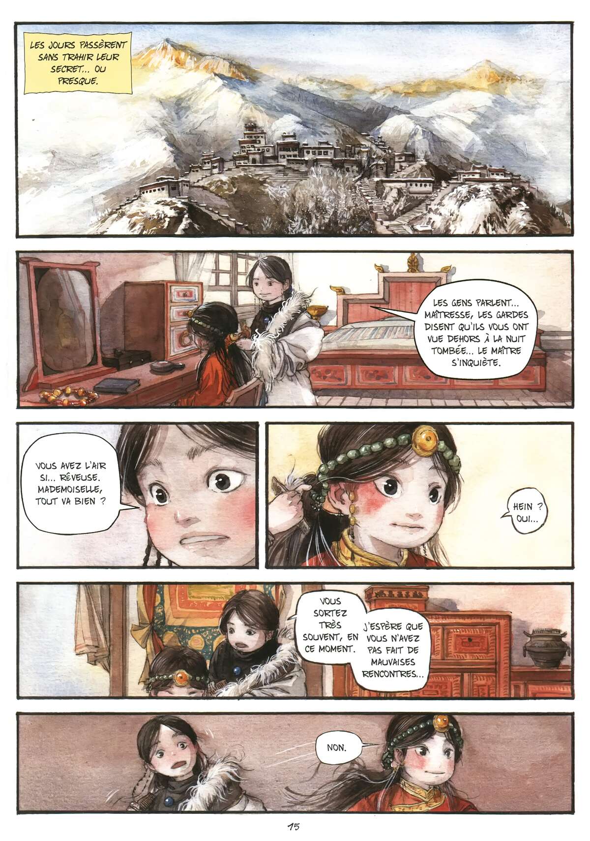 Le Sixième Dalaï-Lama Volume 1 page 16