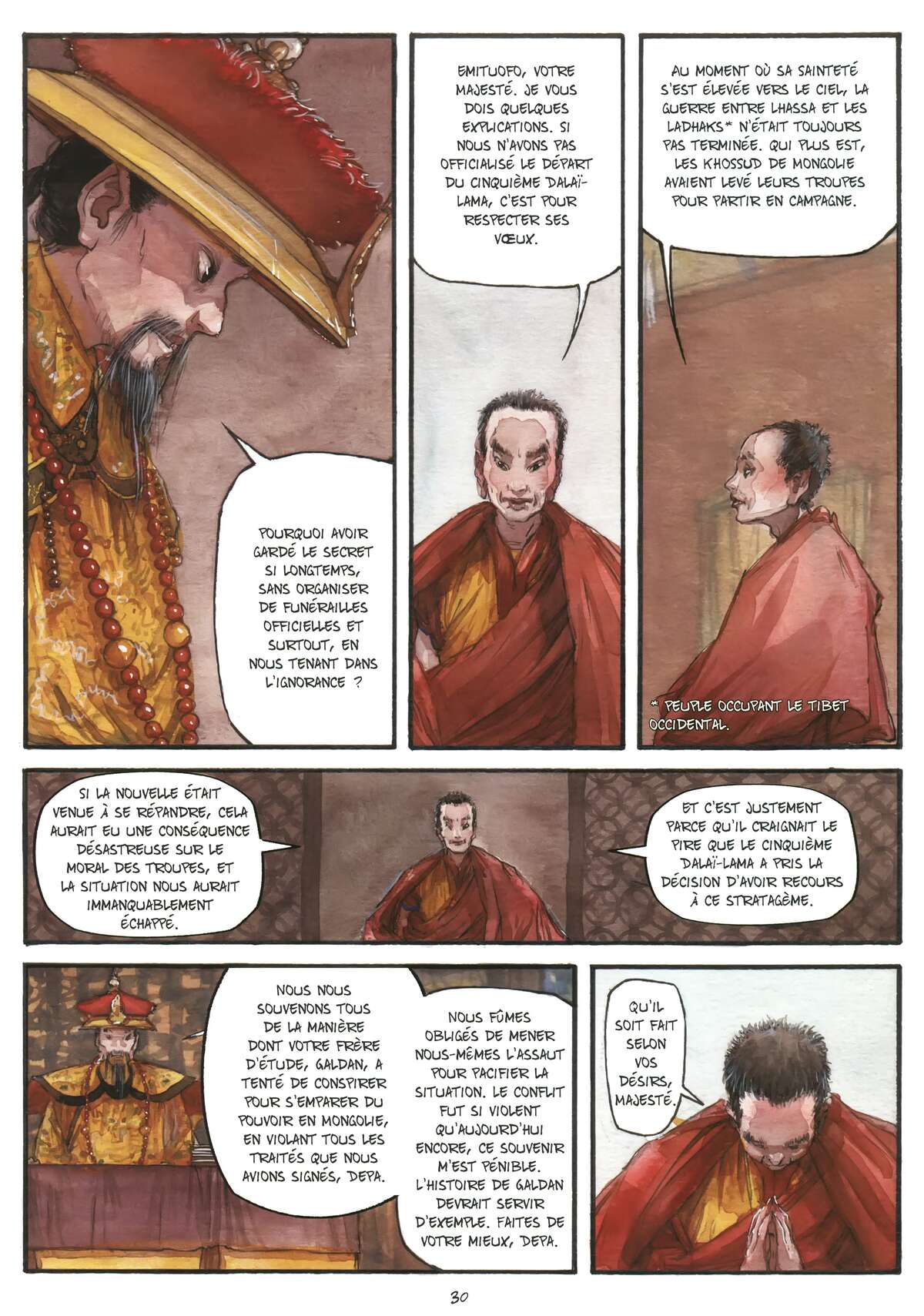 Le Sixième Dalaï-Lama Volume 1 page 31