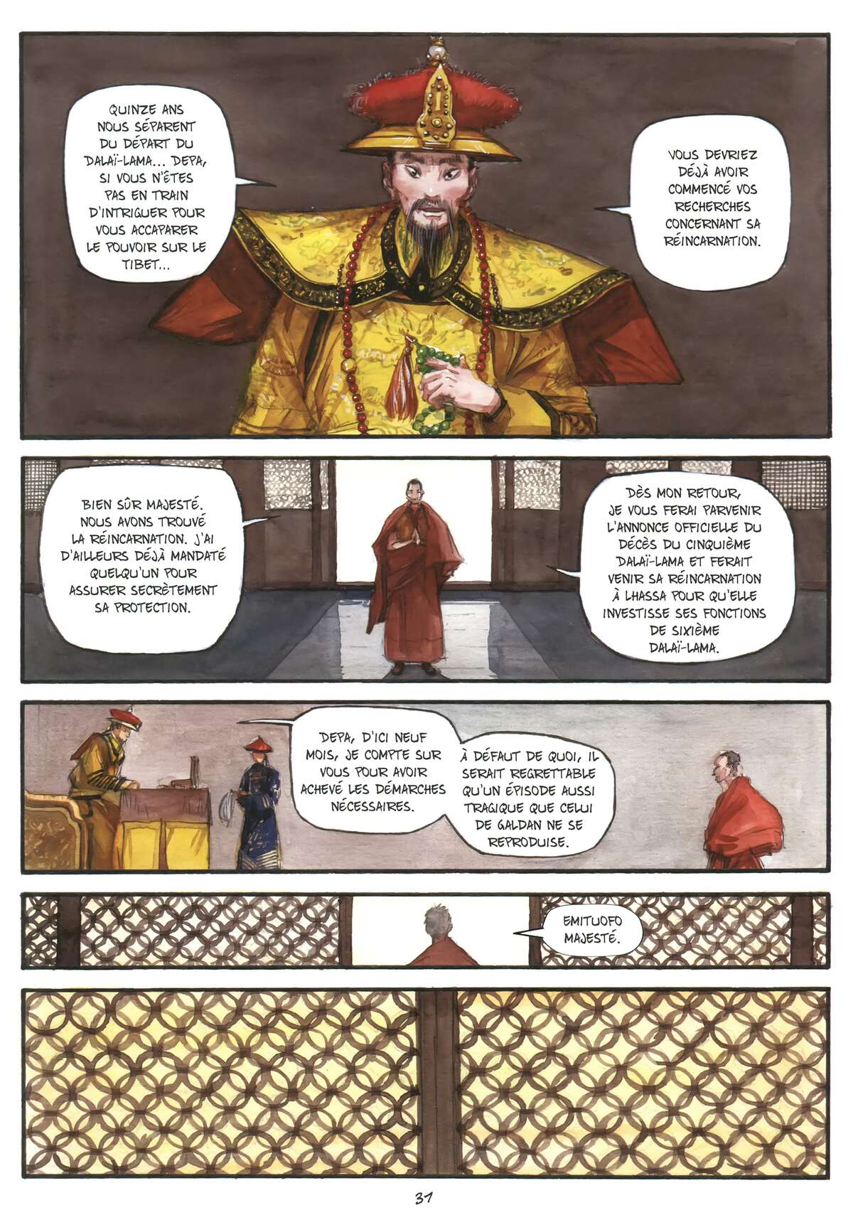 Le Sixième Dalaï-Lama Volume 1 page 32