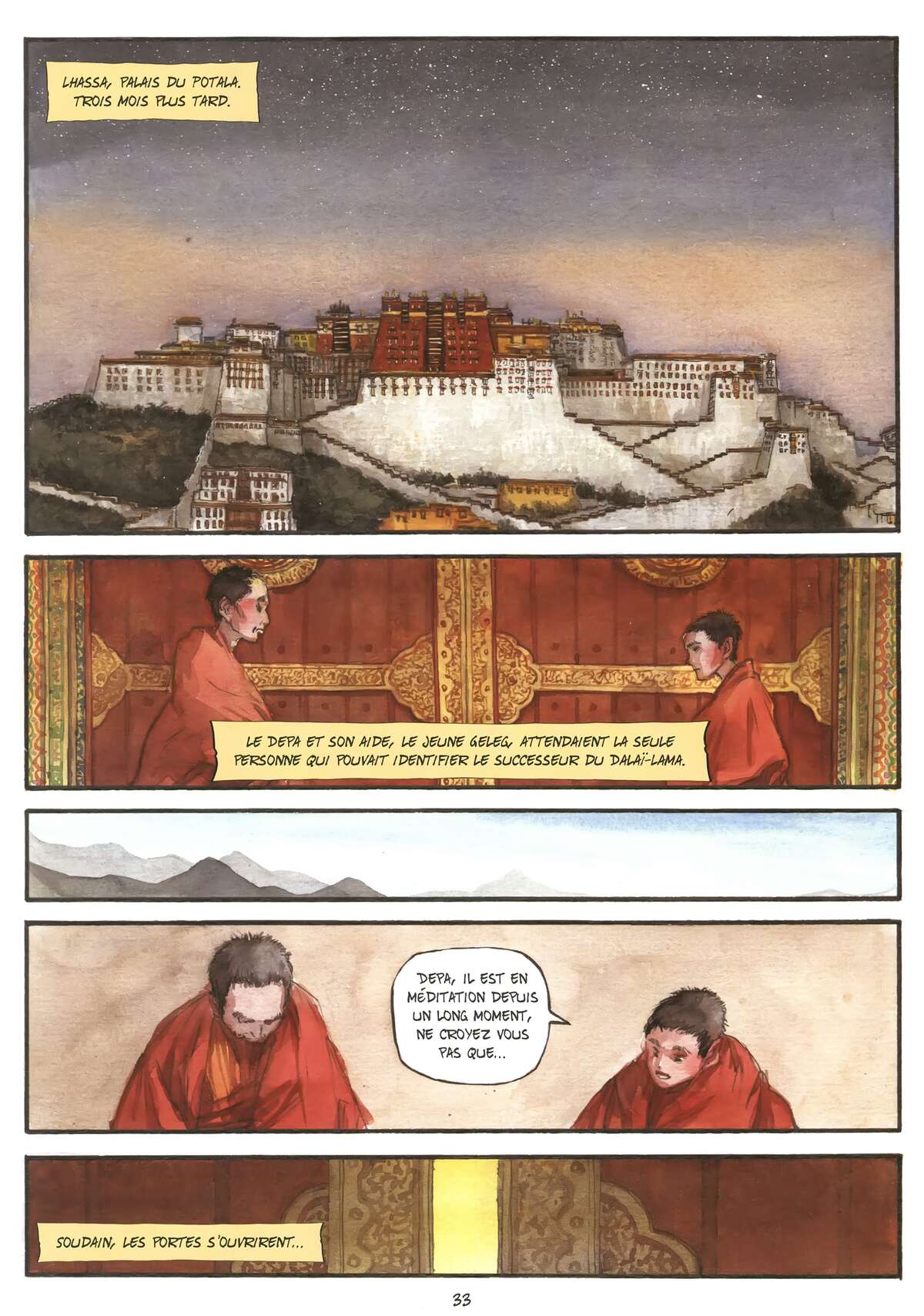 Le Sixième Dalaï-Lama Volume 1 page 34