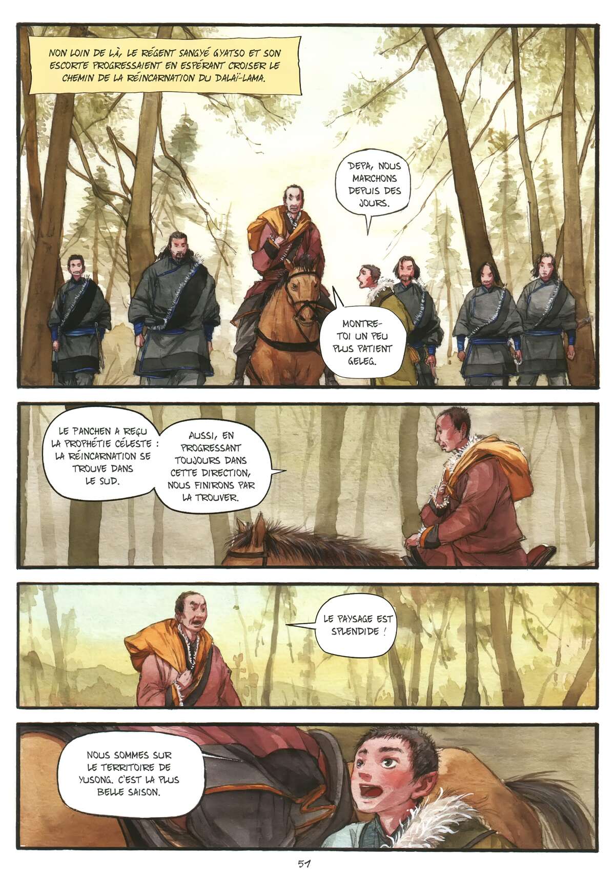 Le Sixième Dalaï-Lama Volume 1 page 52