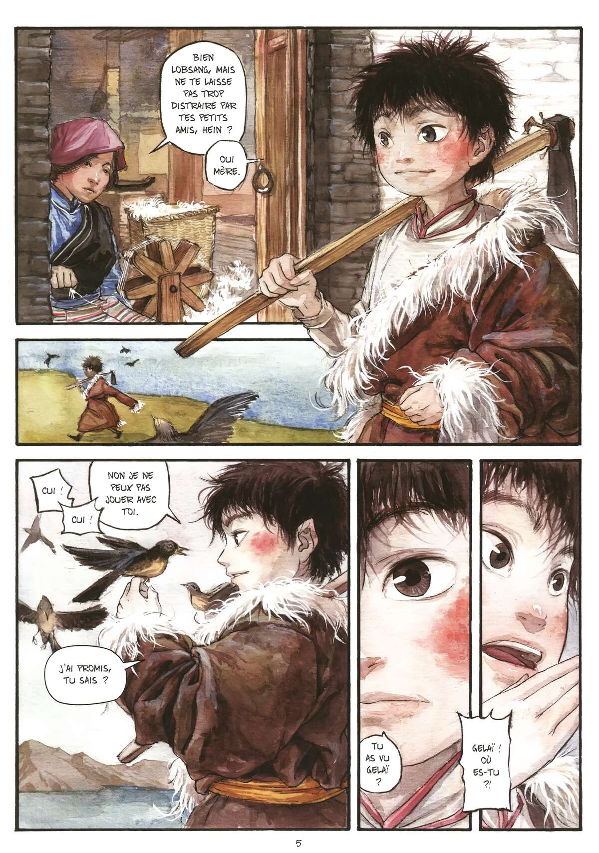 Le Sixième Dalaï-Lama Volume 1 page 6