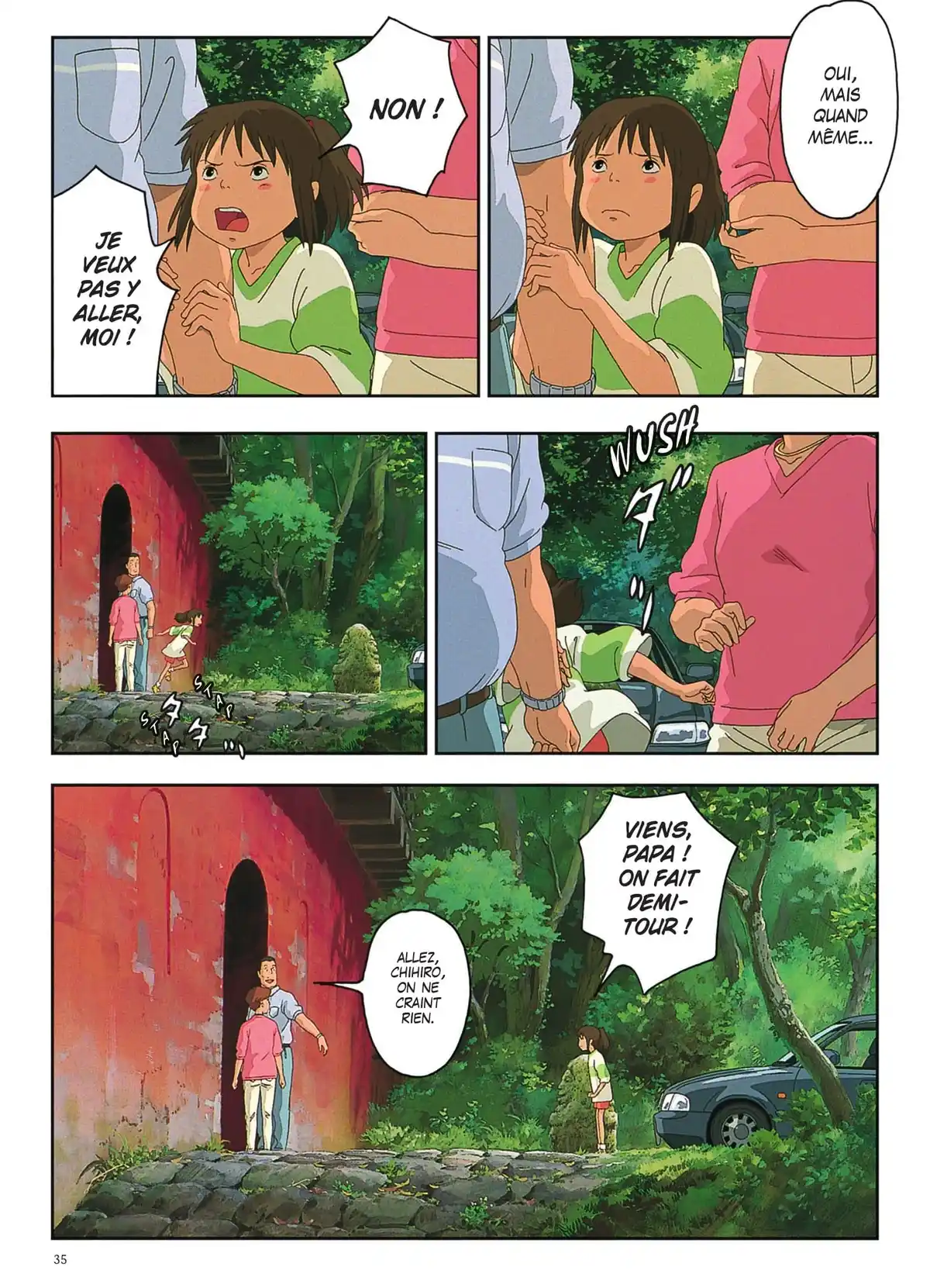 Le Voyage de Chihiro Volume 1 page 35