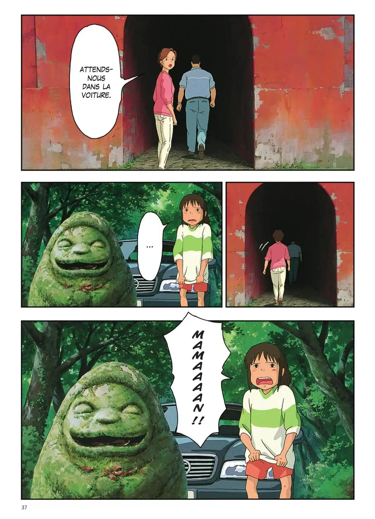 Le Voyage de Chihiro Volume 1 page 37