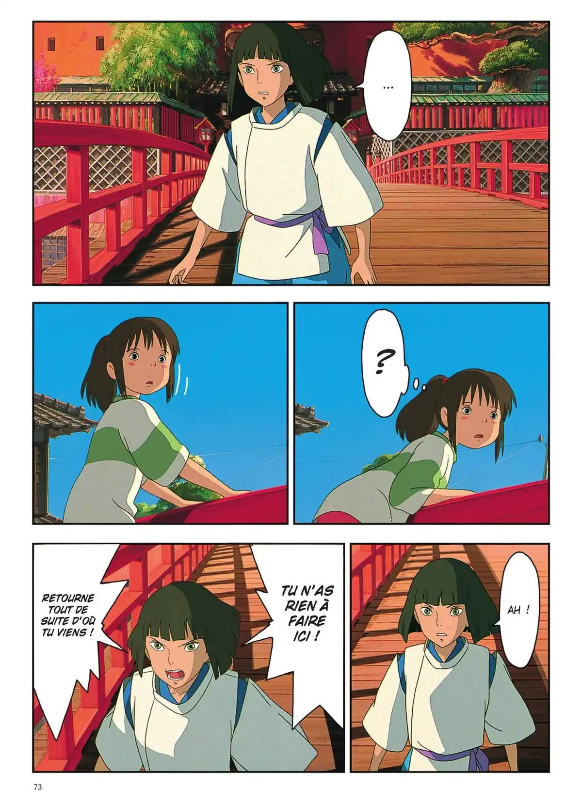 Le Voyage de Chihiro Volume 1 page 72