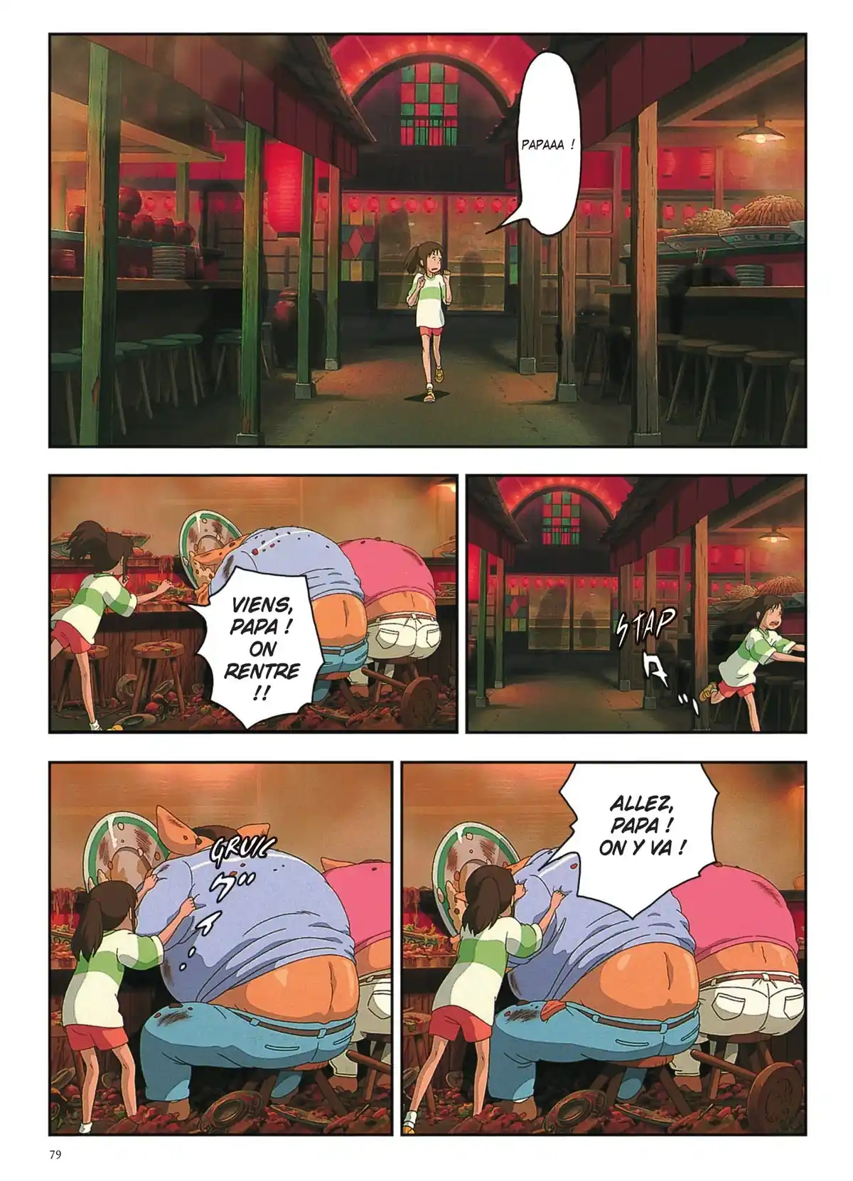 Le Voyage de Chihiro Volume 1 page 78