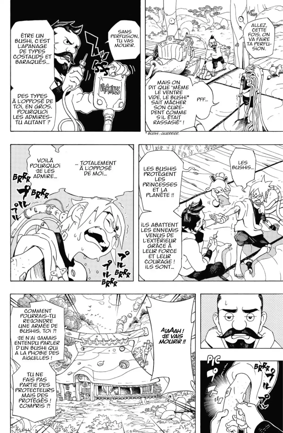 Samurai 8 – La Légende de Hachimaru Volume 1 page 16