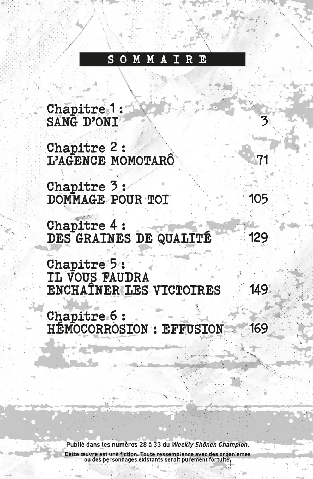 Tôgen Anki – La légende du sang maudit Volume 1 page 3