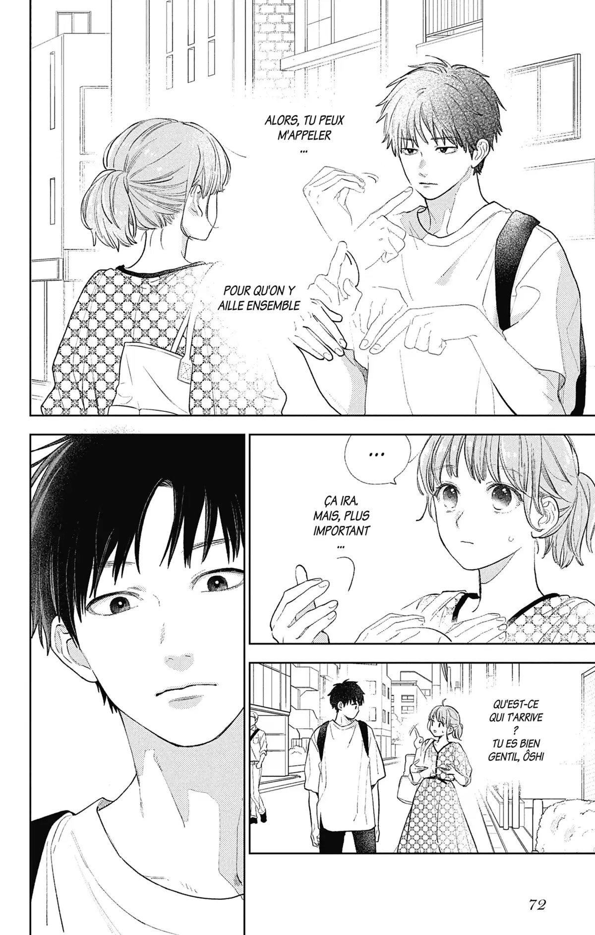 A sign of affection Volume 5 page 72