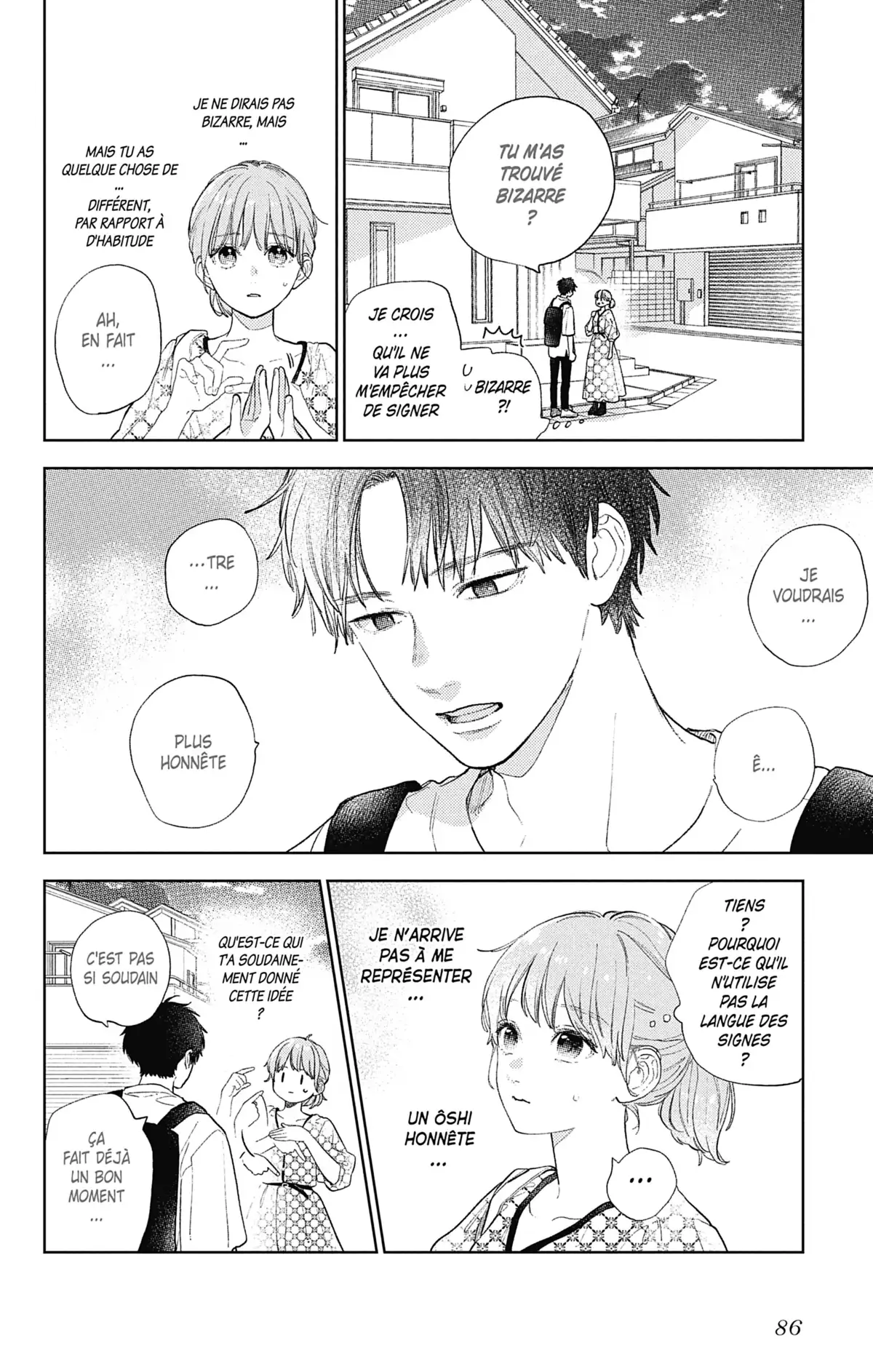 A sign of affection Volume 5 page 86