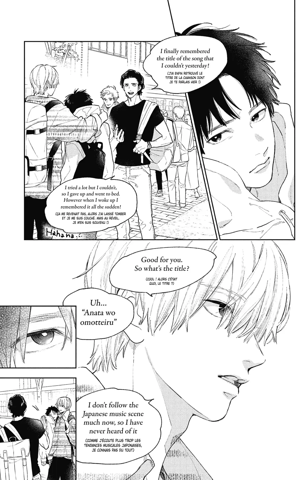 A sign of affection Volume 5 page 9