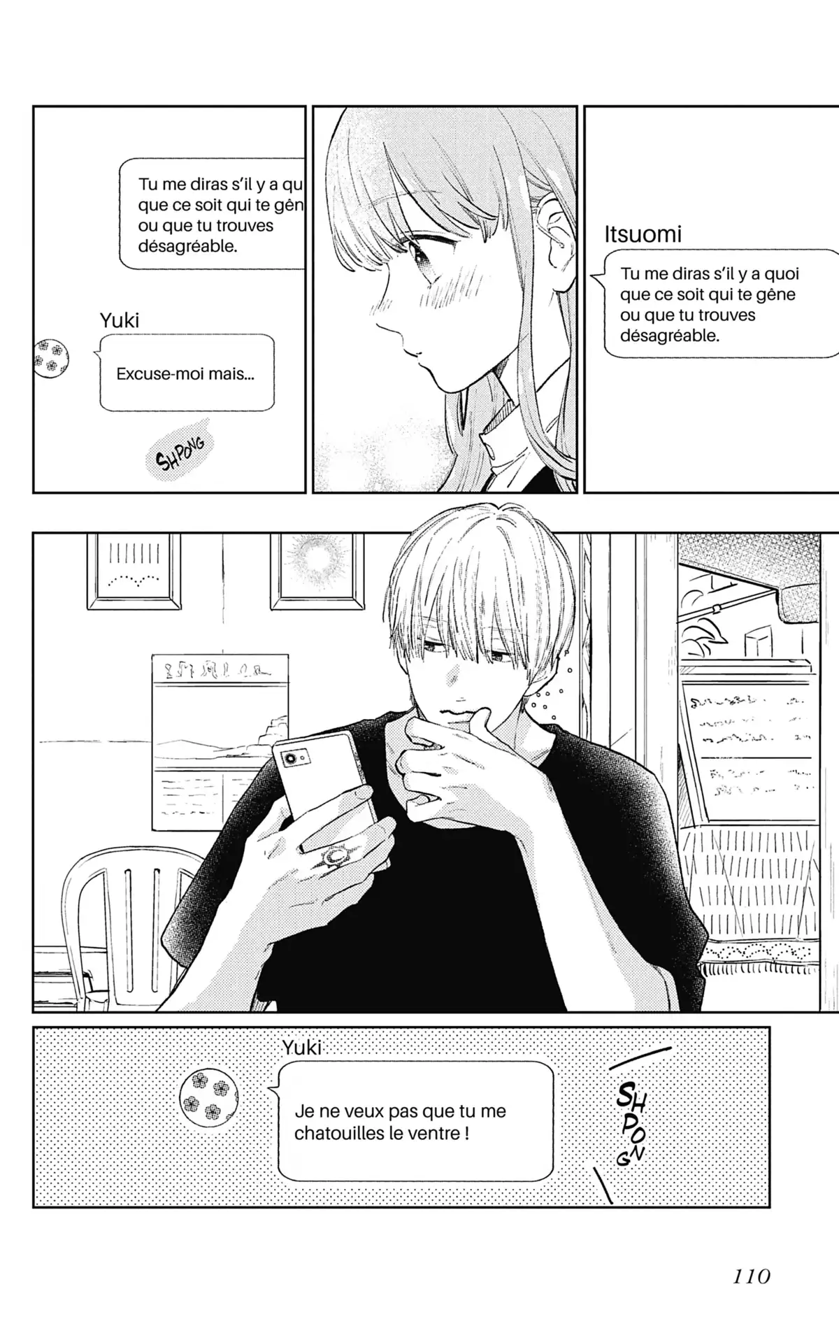 A sign of affection Volume 3 page 110