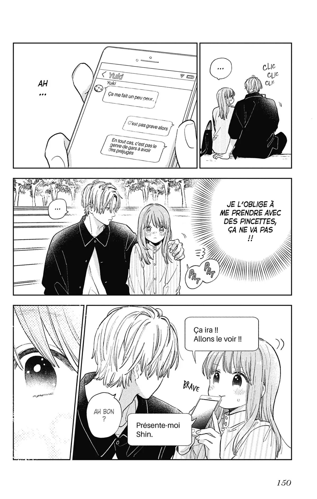 A sign of affection Volume 3 page 150