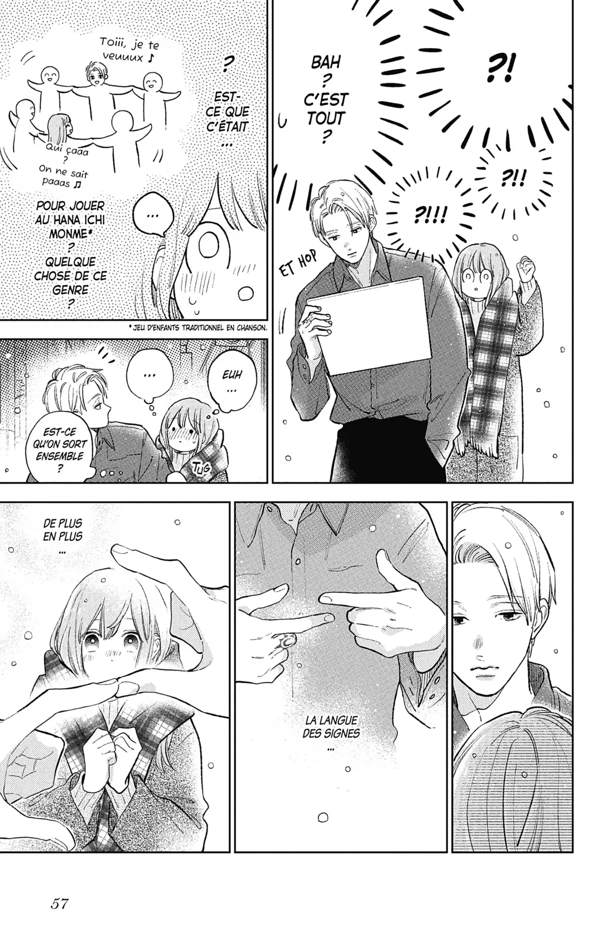 A sign of affection Volume 3 page 57