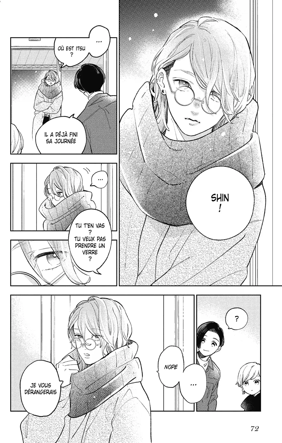 A sign of affection Volume 3 page 72
