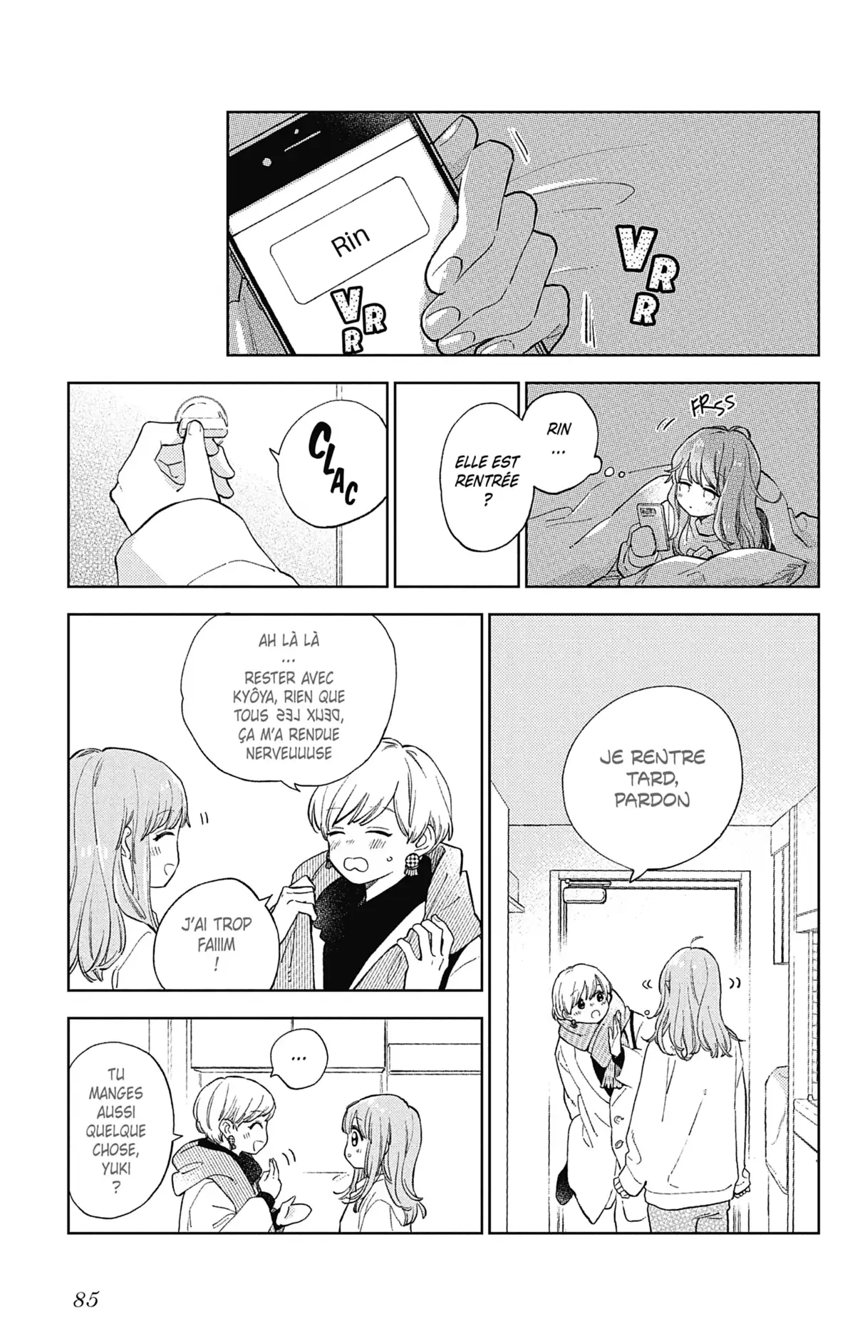 A sign of affection Volume 3 page 85