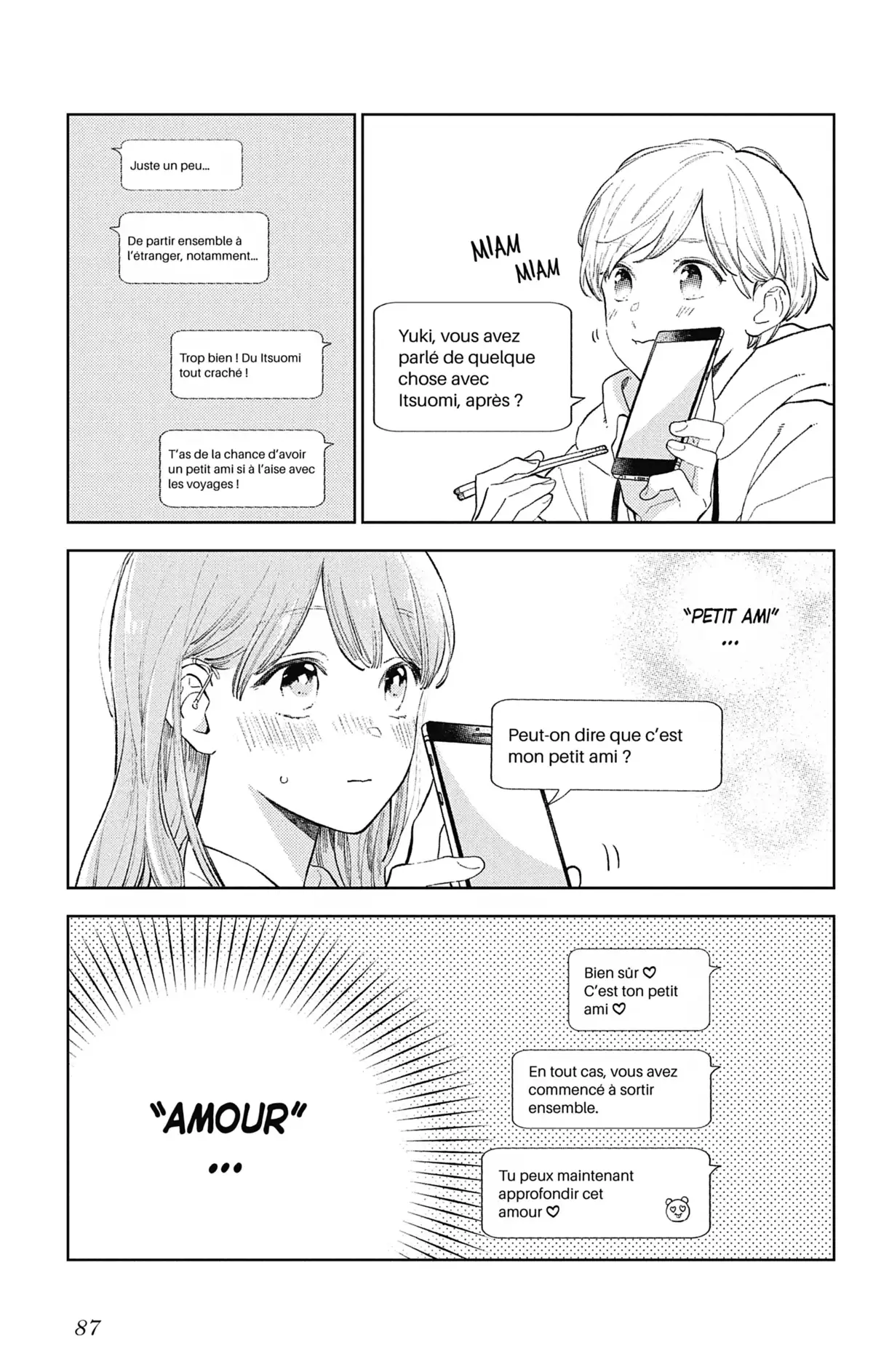 A sign of affection Volume 3 page 87
