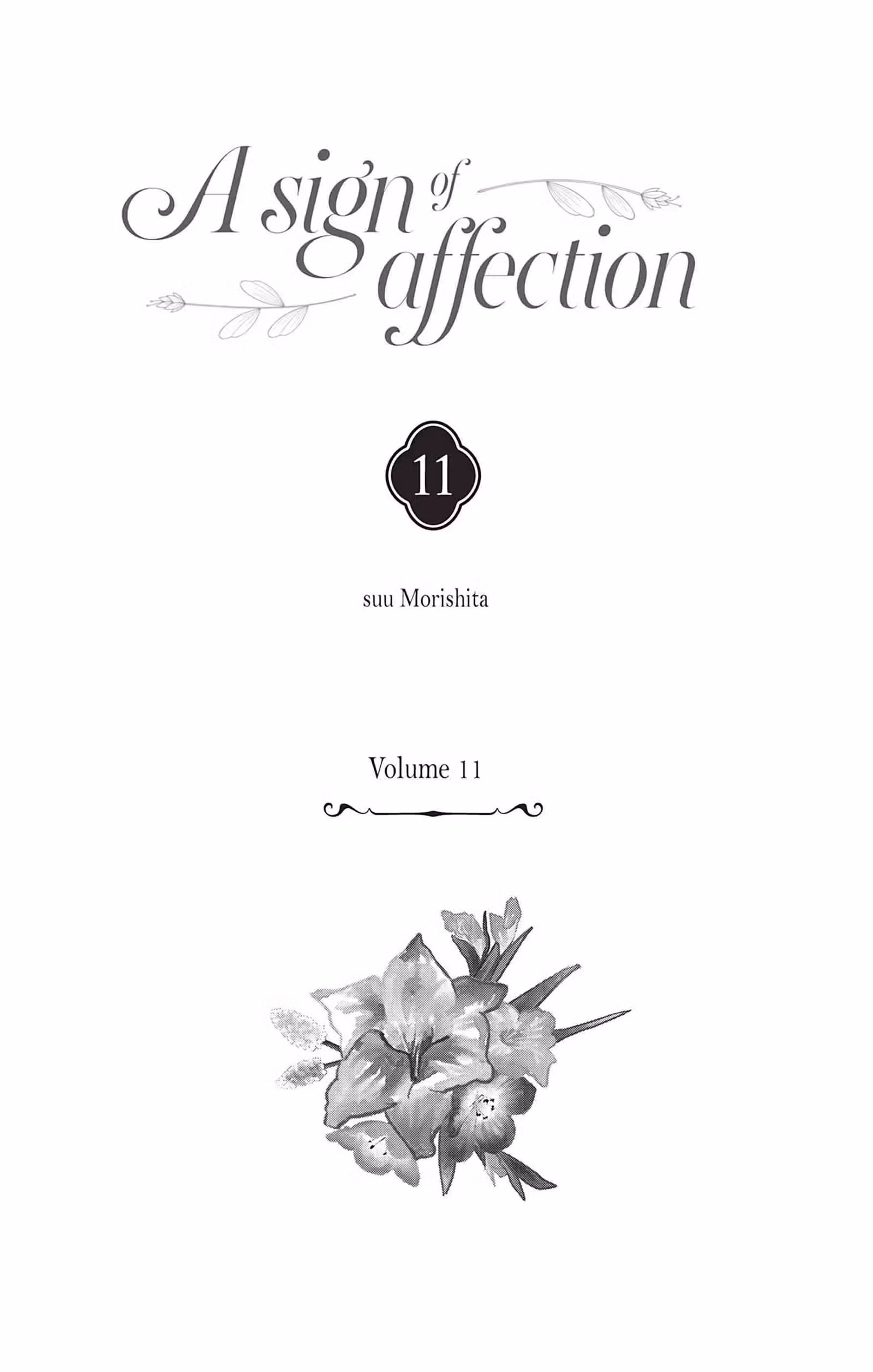 A sign of affection Volume 11 page 2