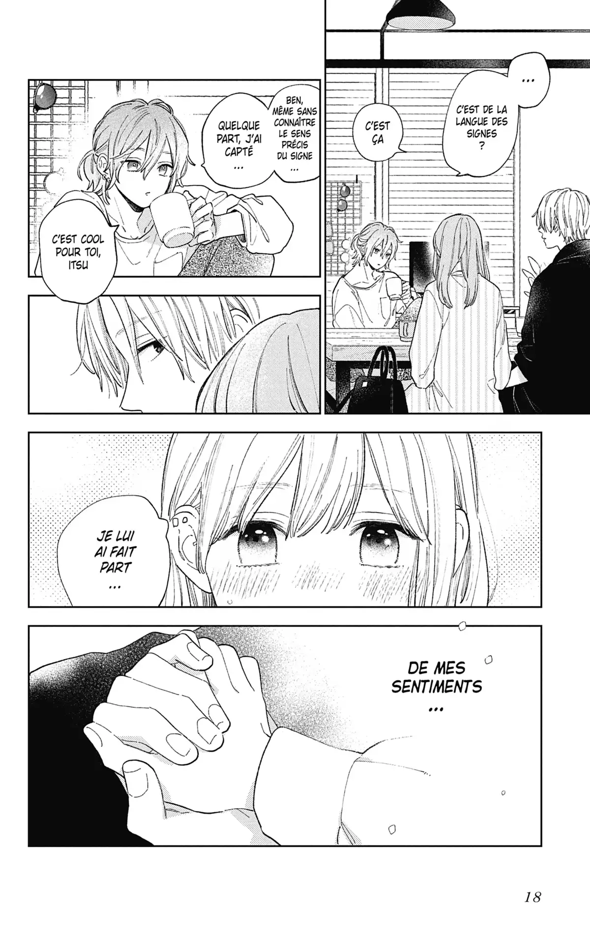 A sign of affection Volume 4 page 18