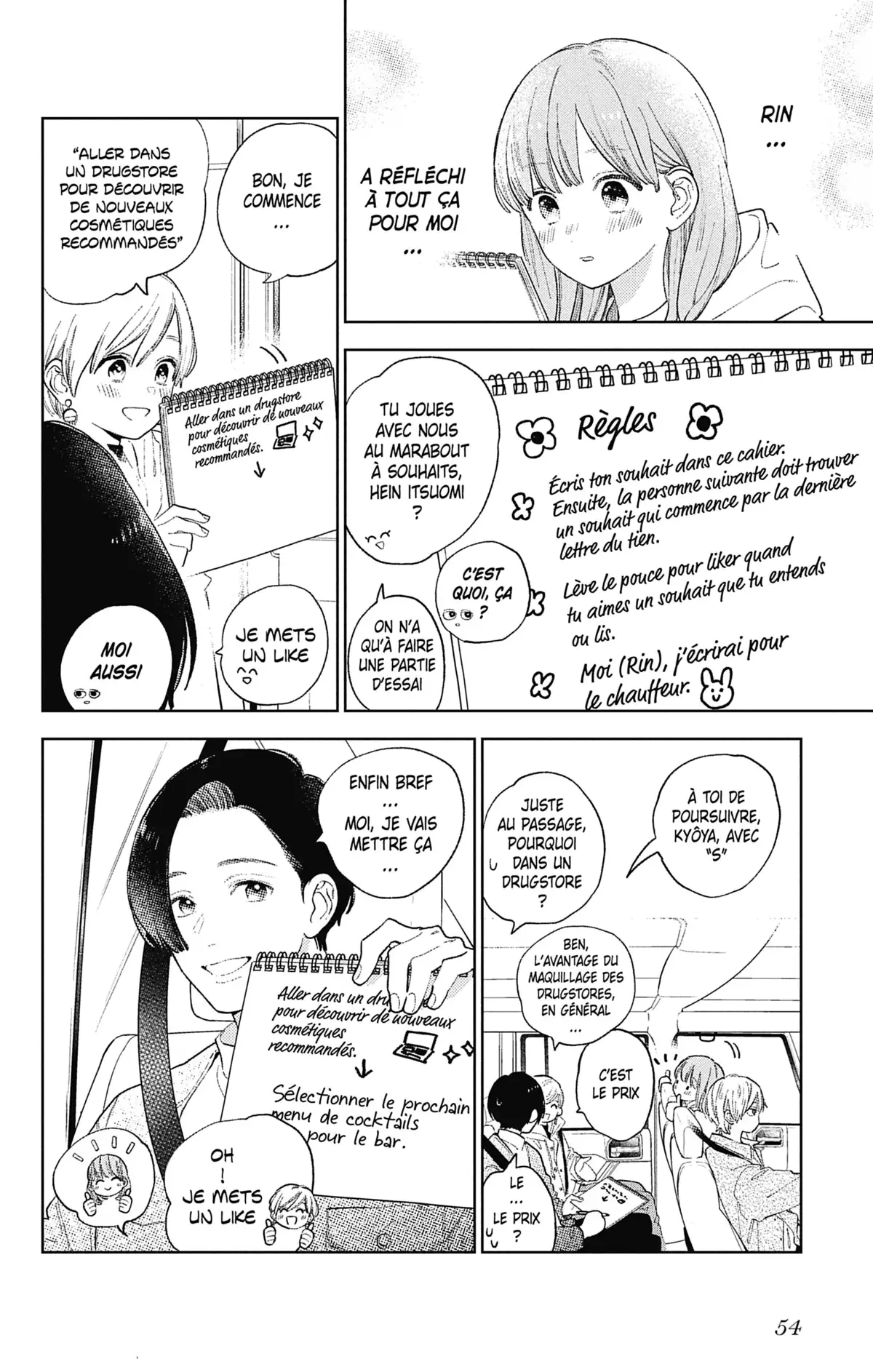 A sign of affection Volume 4 page 54