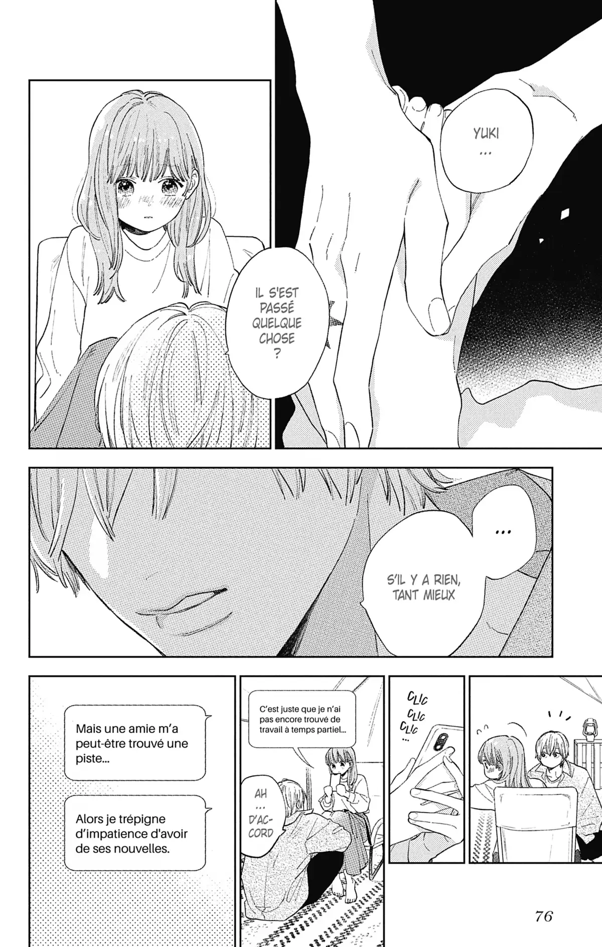 A sign of affection Volume 4 page 76