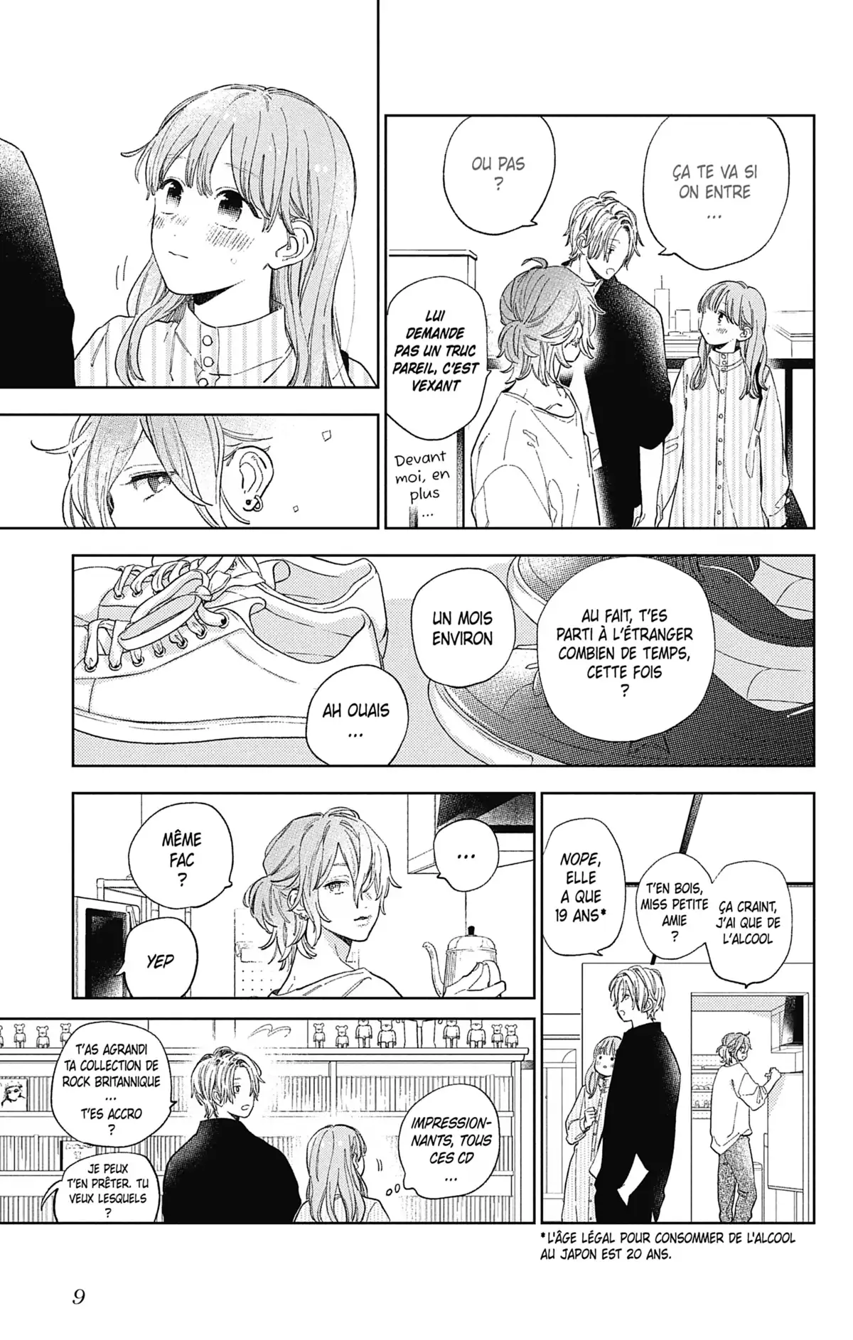 A sign of affection Volume 4 page 9