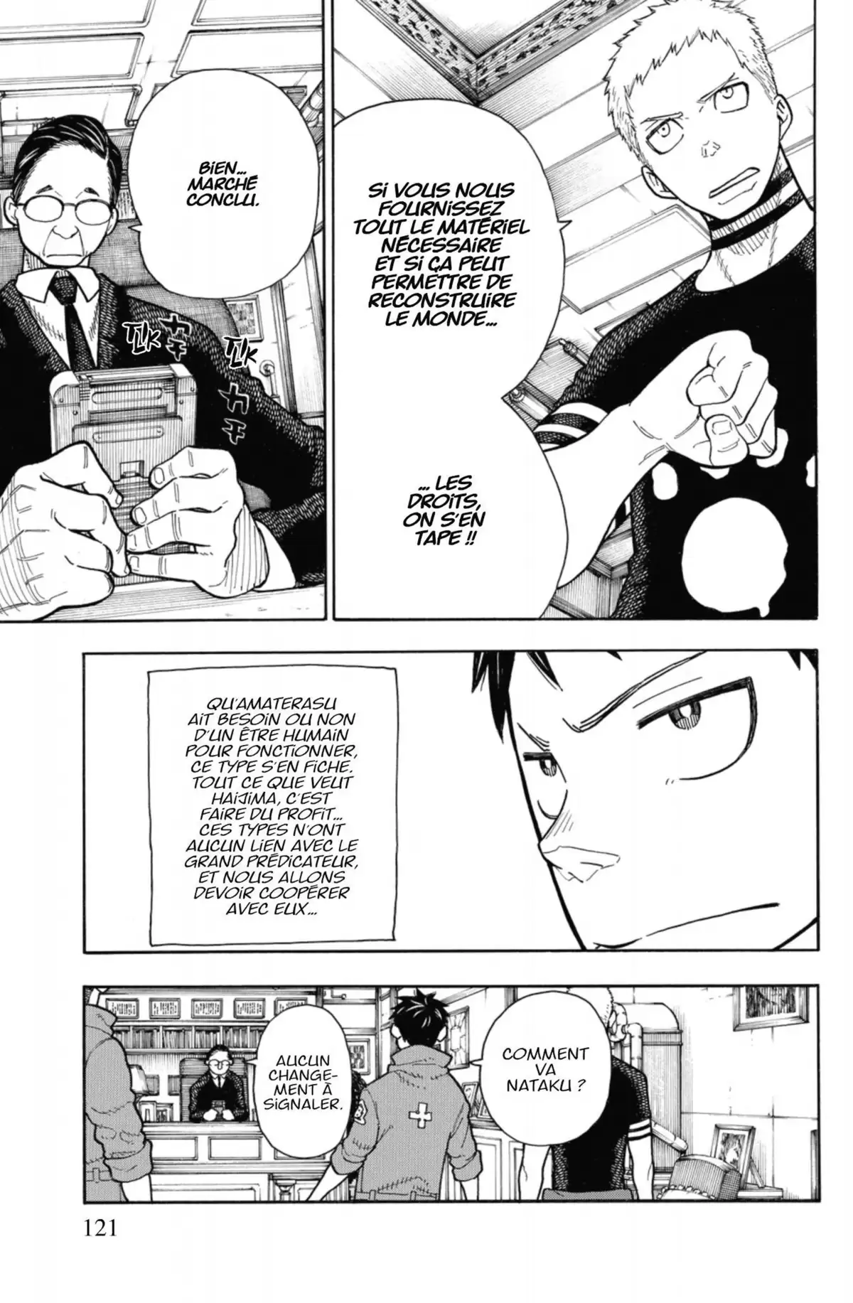 Fire Force Volume 17 page 122
