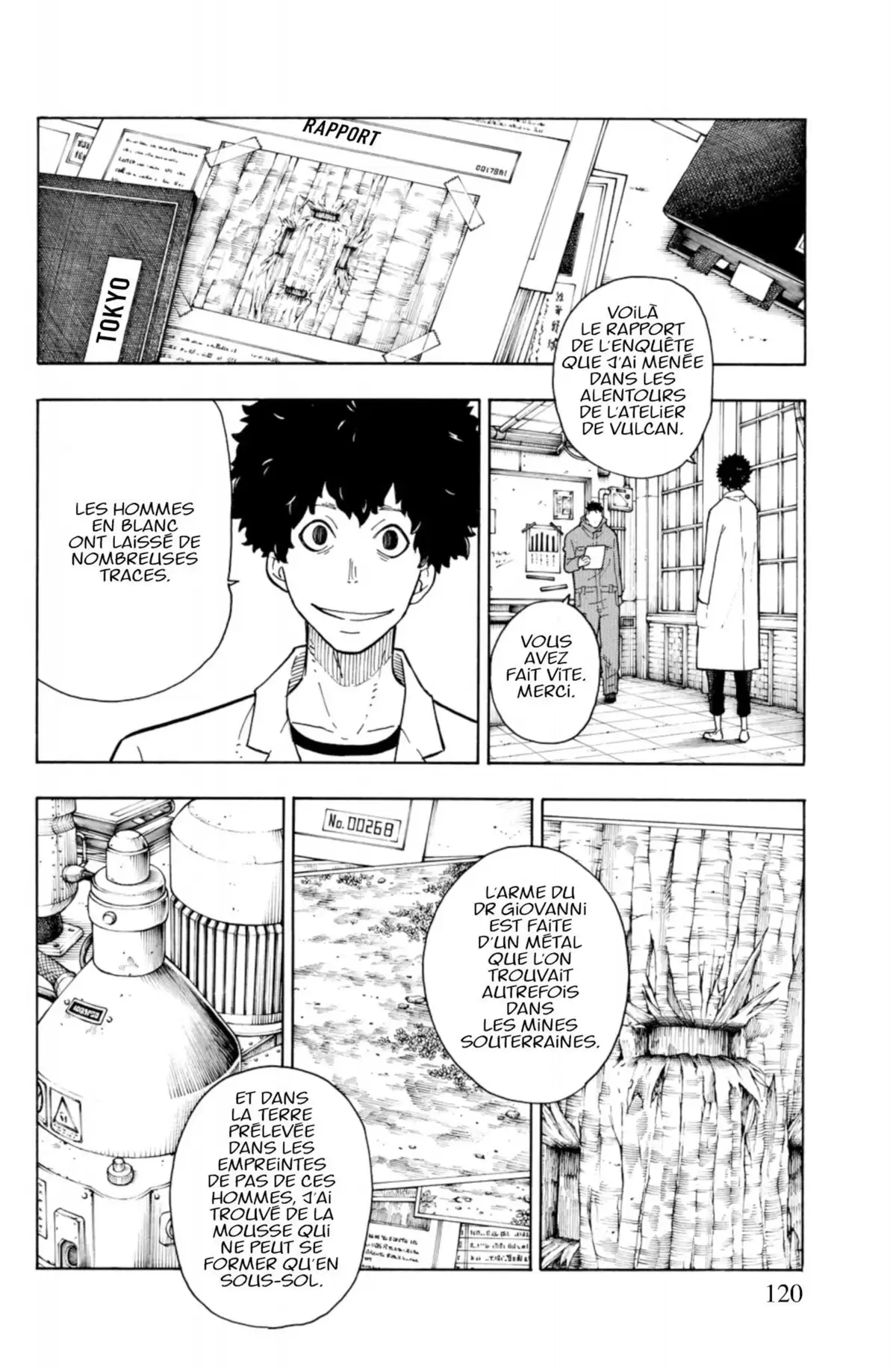 Fire Force Volume 8 page 122