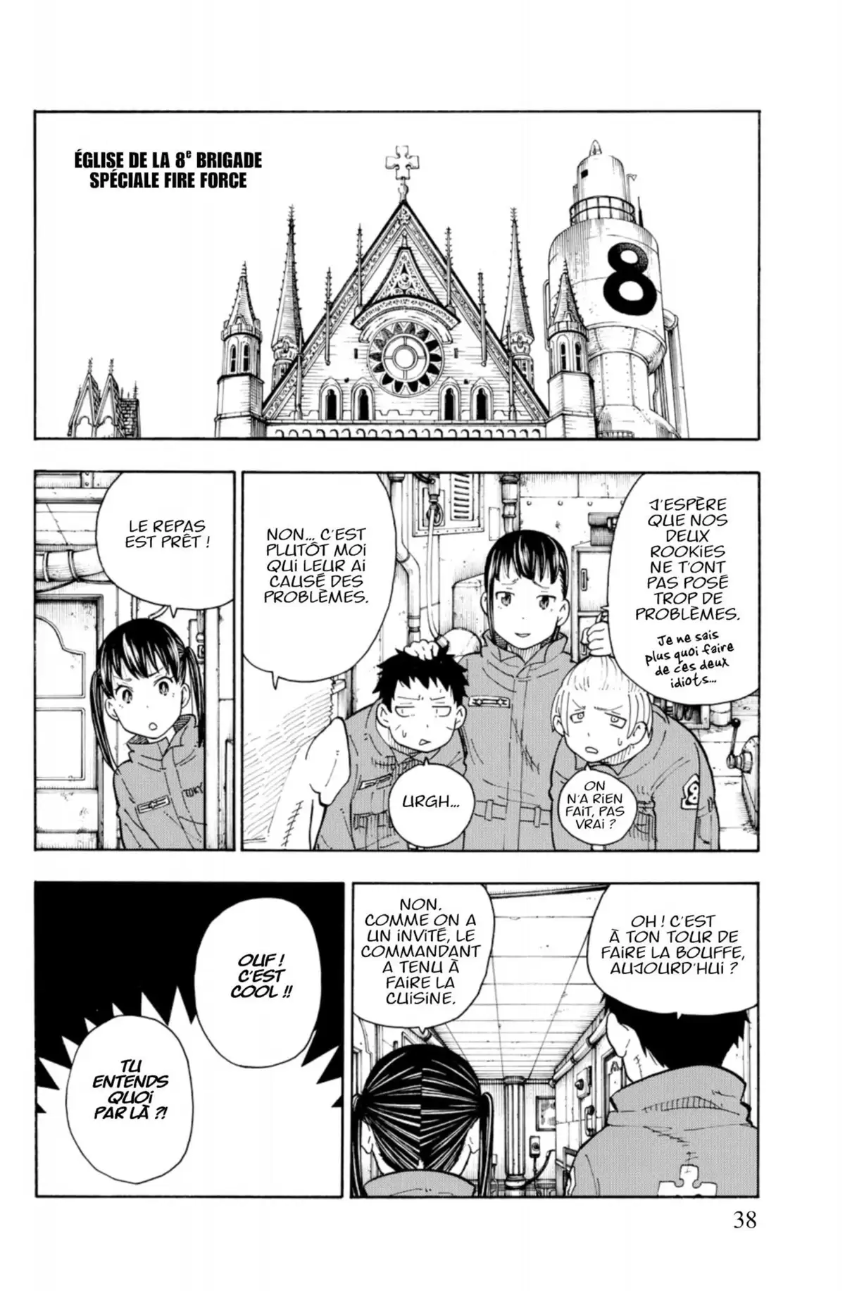Fire Force Volume 8 page 40