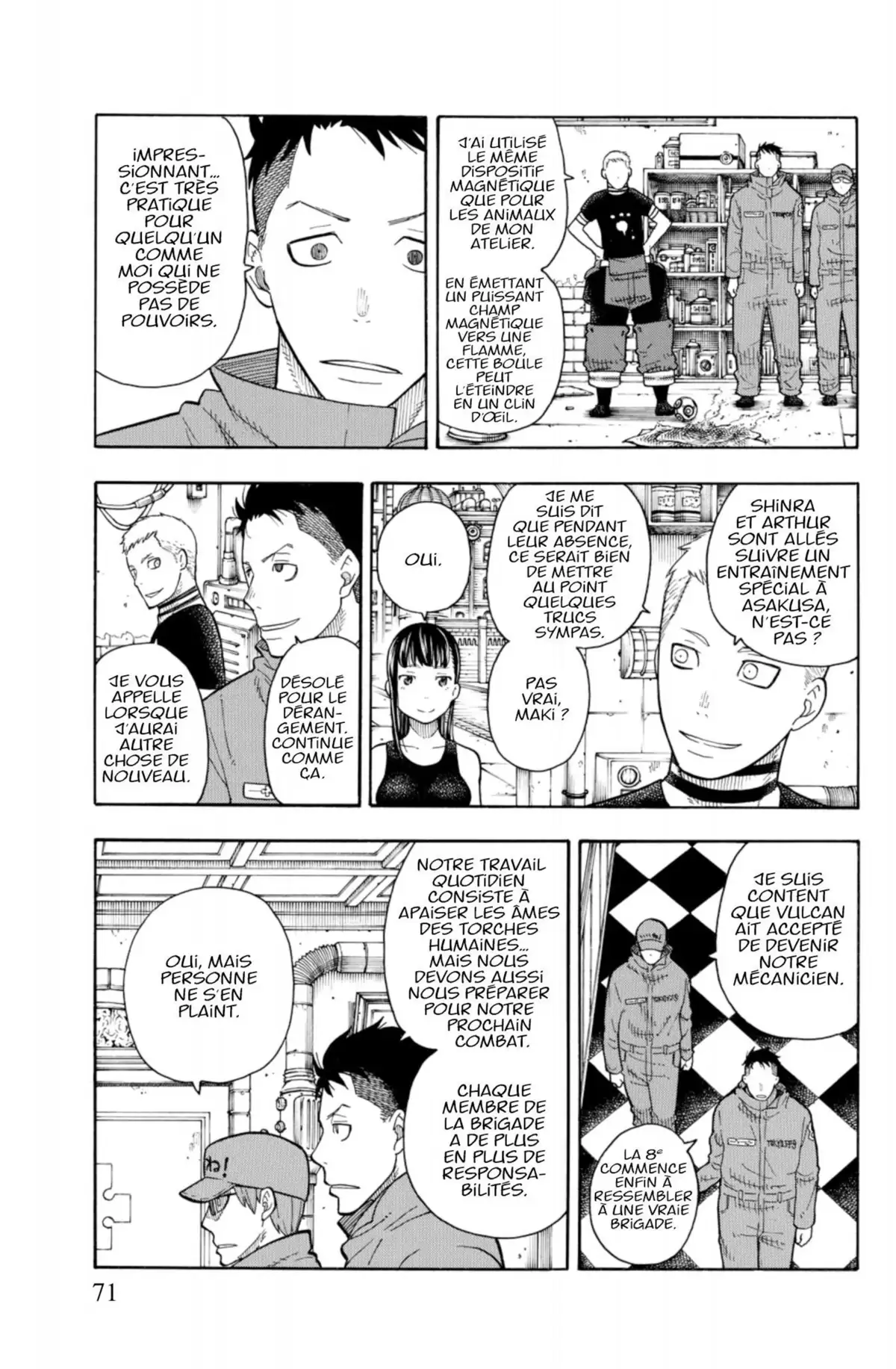 Fire Force Volume 8 page 73