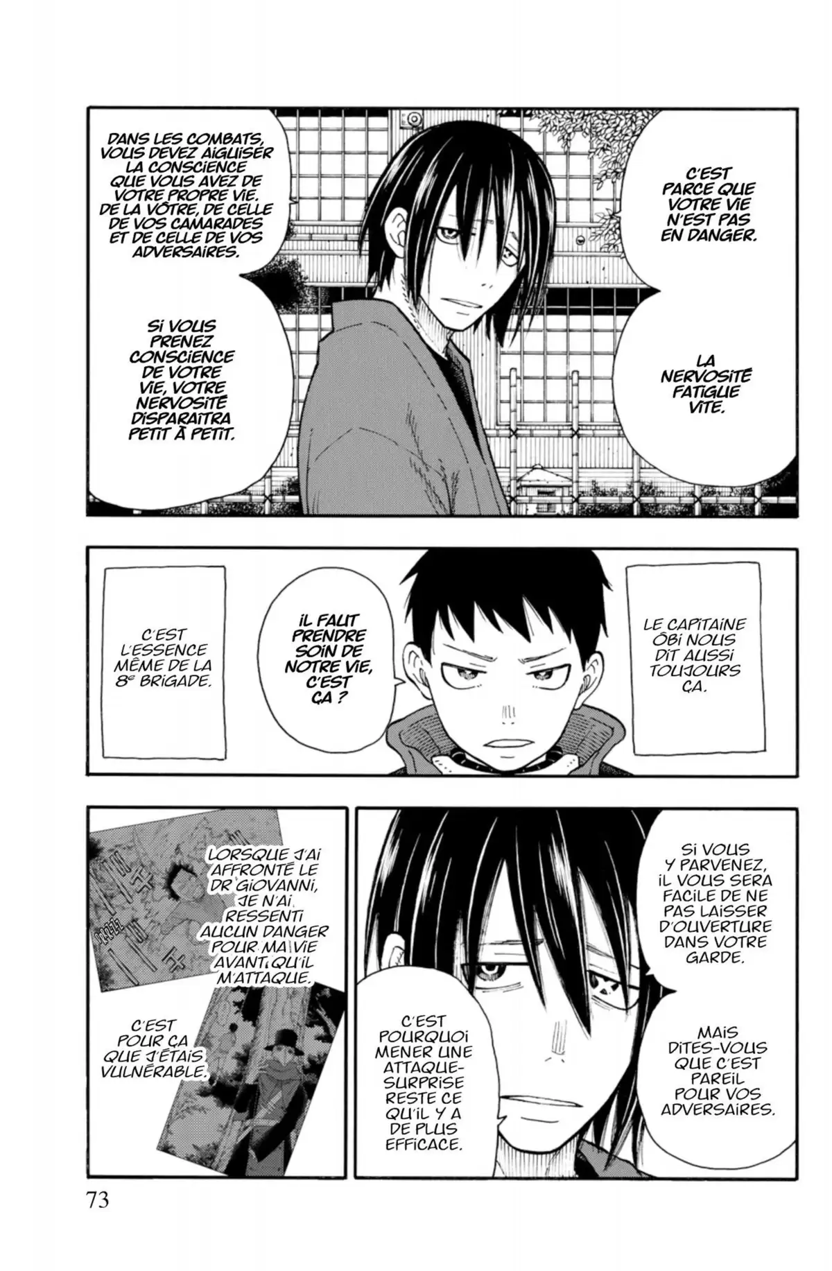 Fire Force Volume 8 page 75