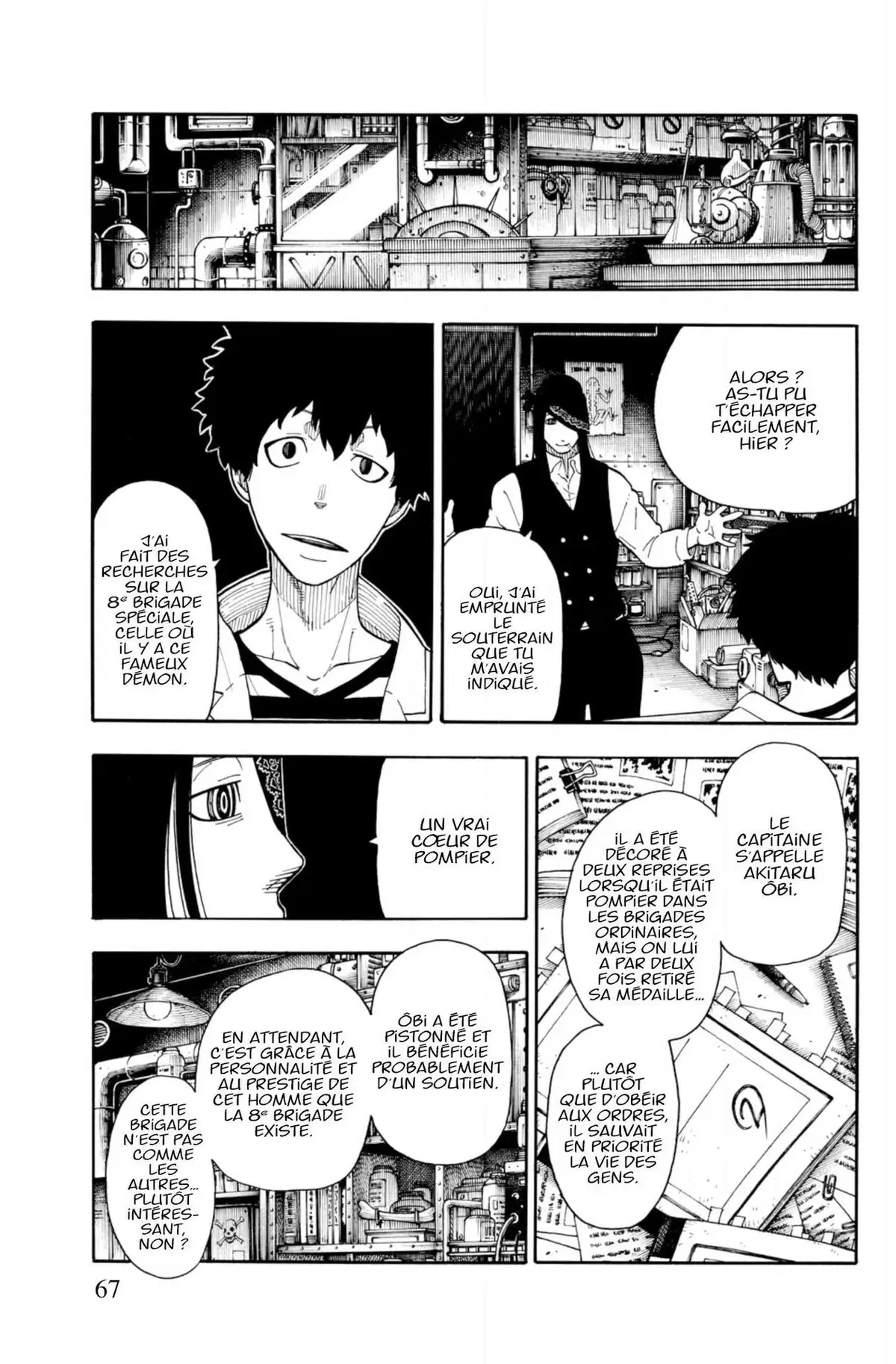 Fire Force Volume 2 page 69