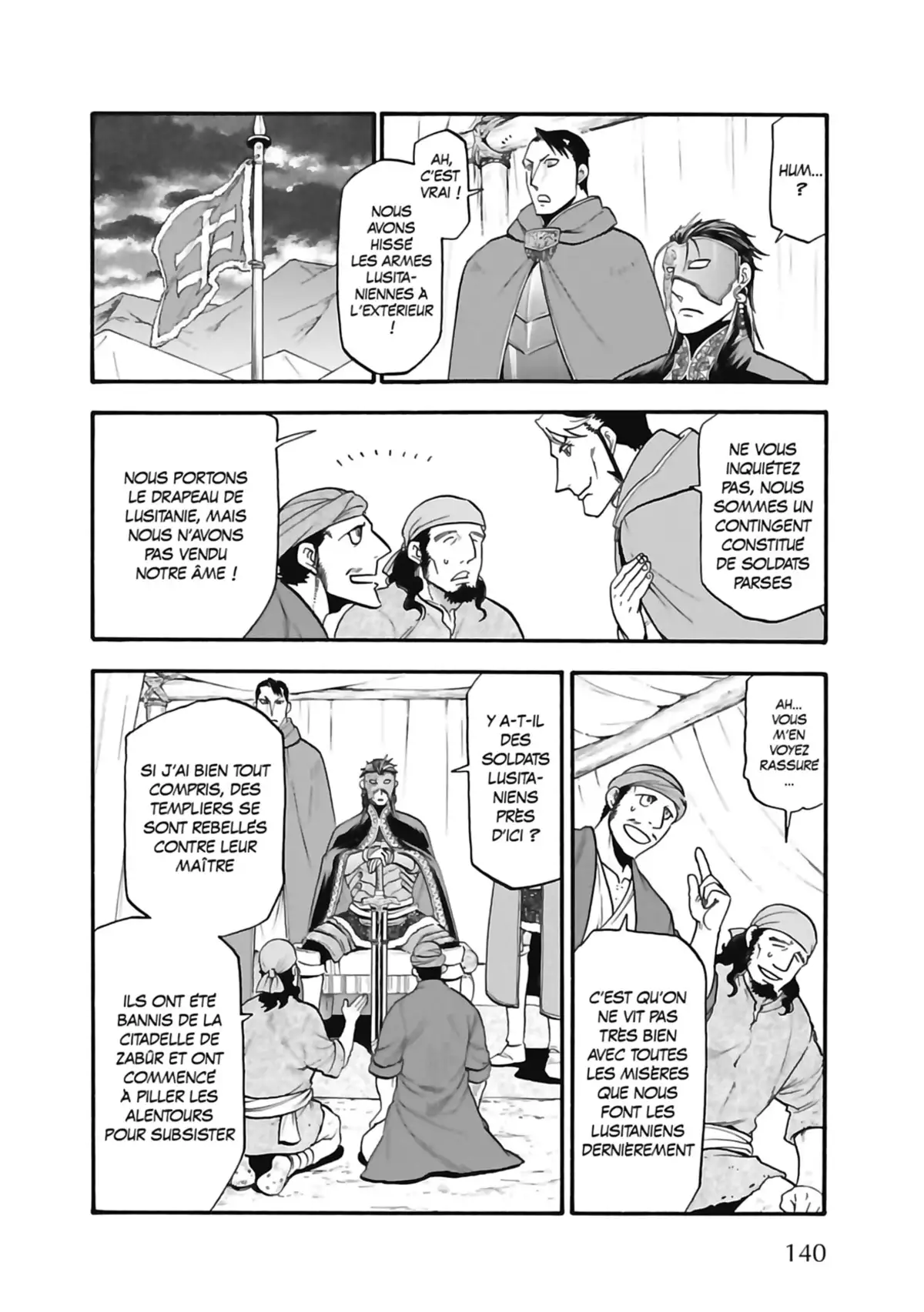 The Heroic Legend of Arslân Volume 9 page 142