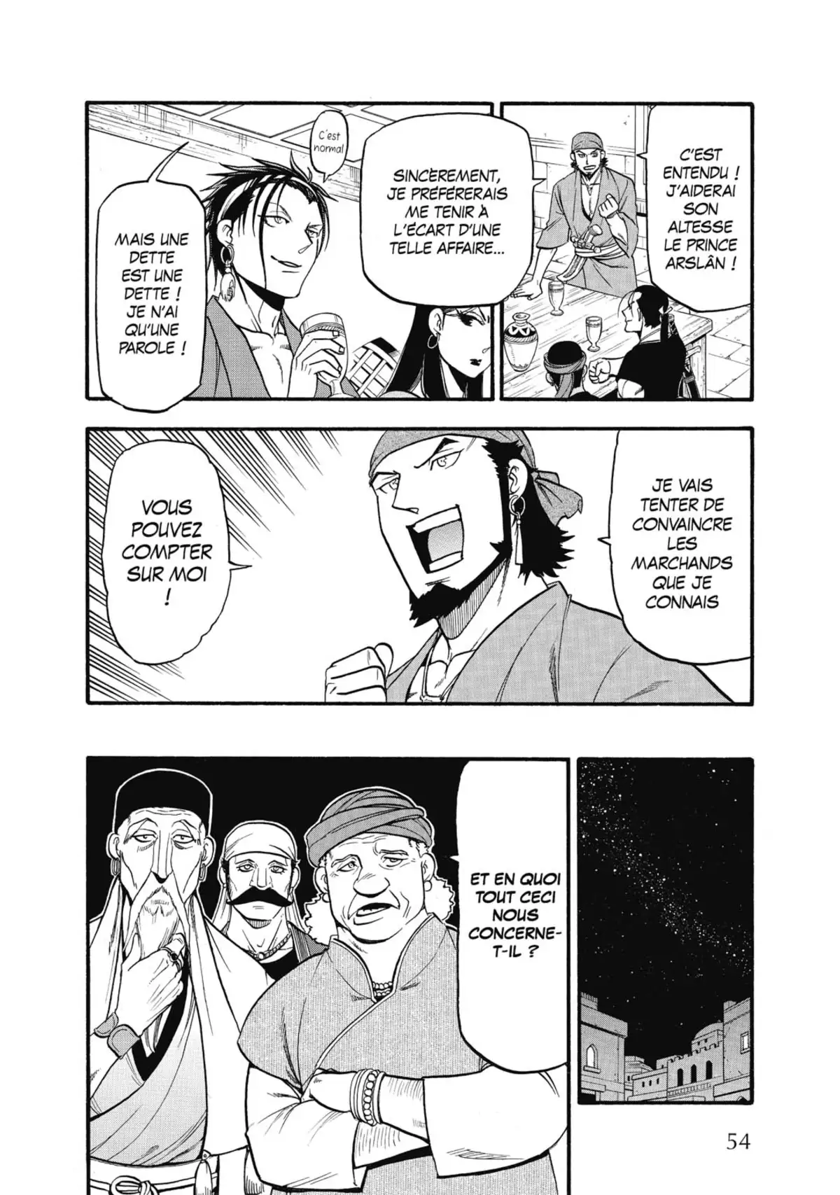 The Heroic Legend of Arslân Volume 16 page 54