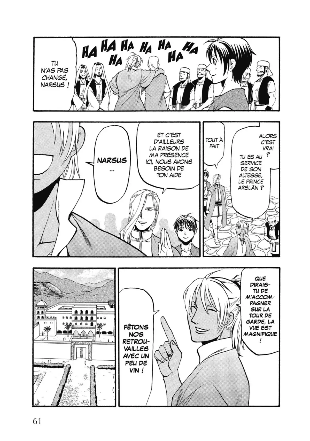 The Heroic Legend of Arslân Volume 16 page 61