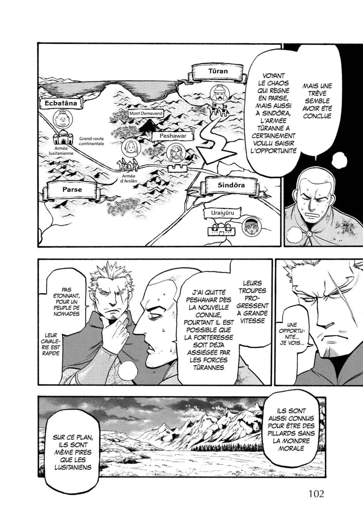 The Heroic Legend of Arslân Volume 12 page 104