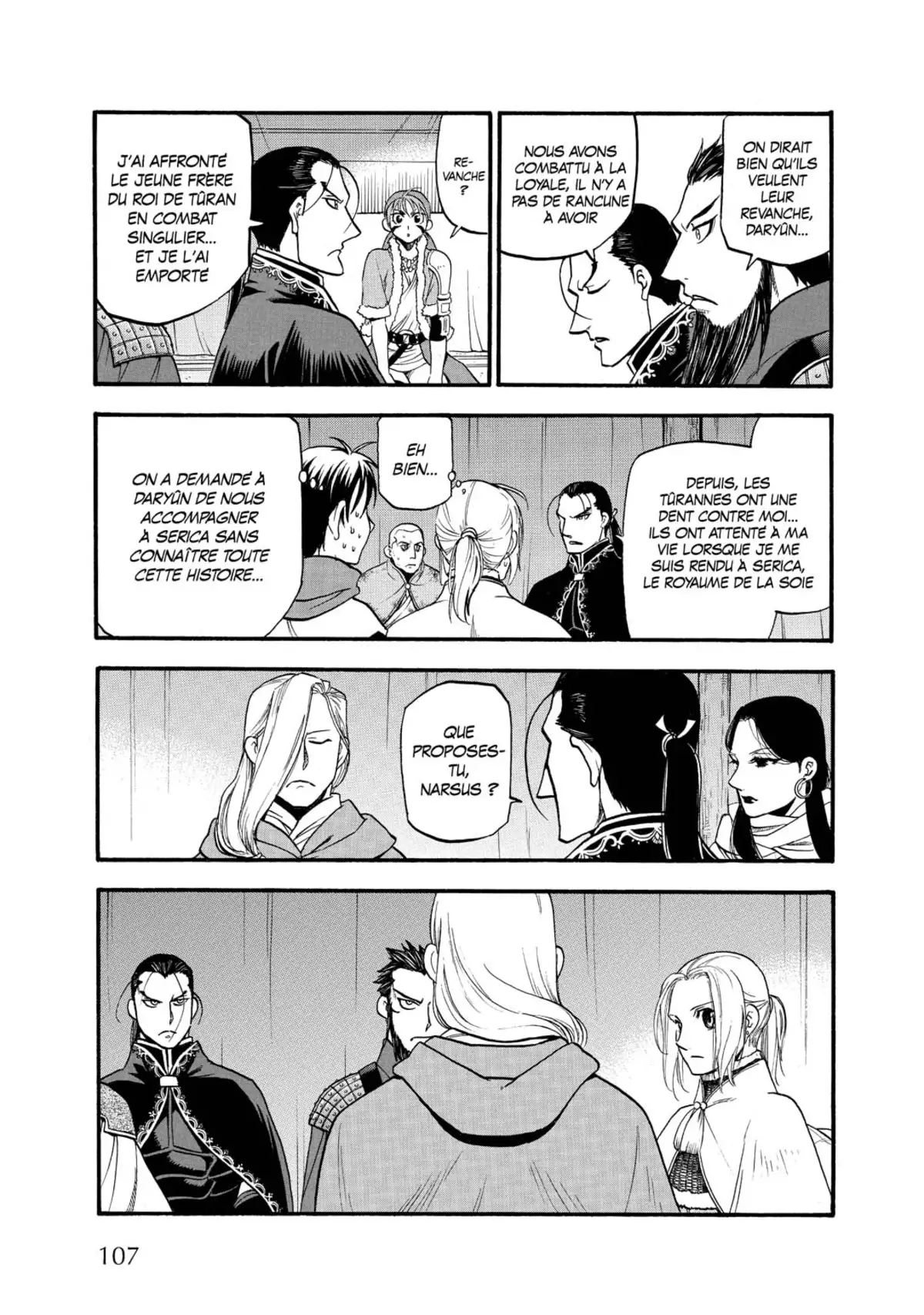 The Heroic Legend of Arslân Volume 12 page 109