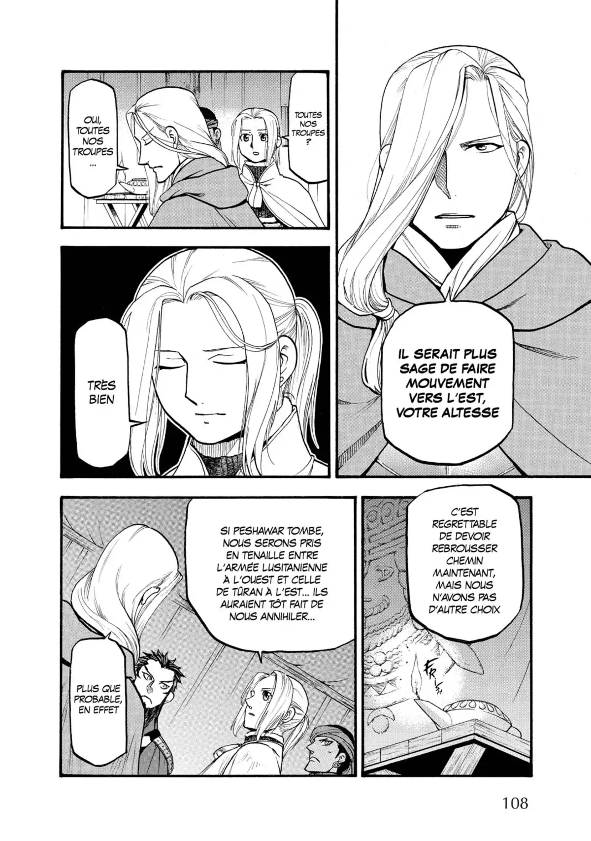 The Heroic Legend of Arslân Volume 12 page 110
