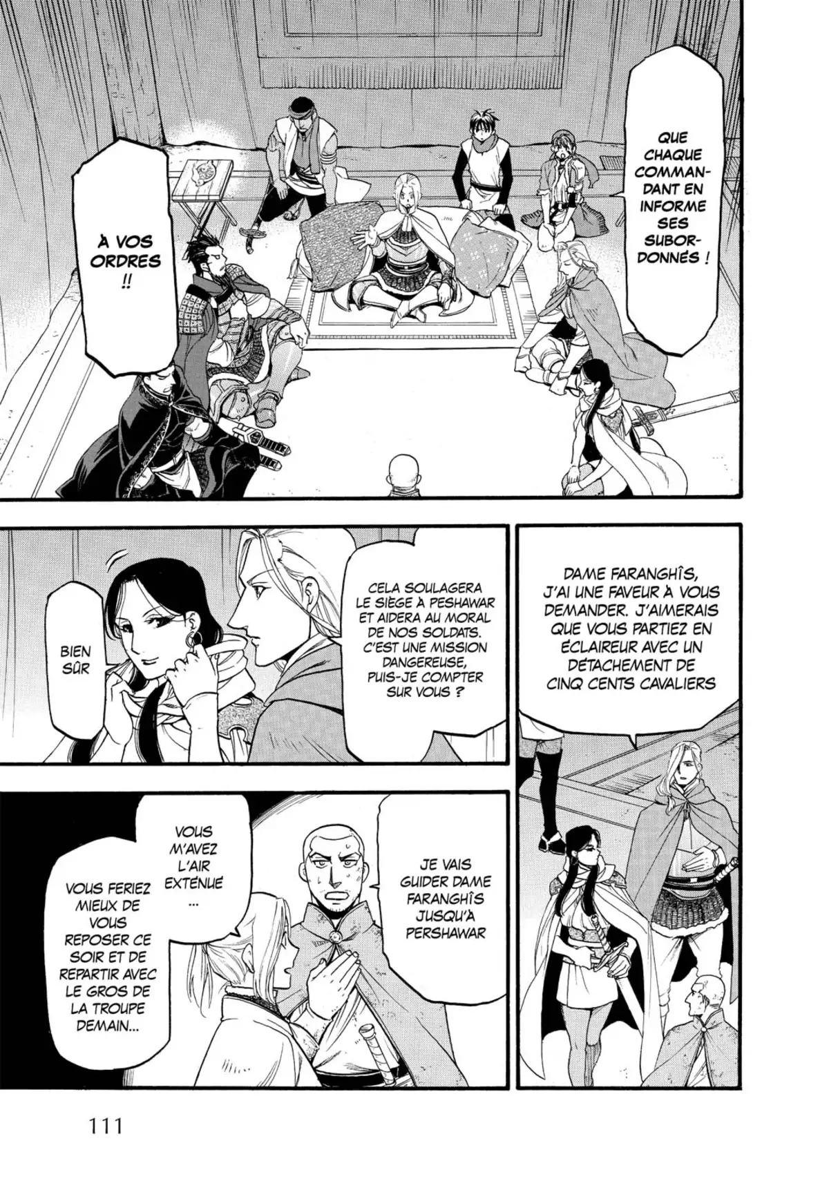 The Heroic Legend of Arslân Volume 12 page 113