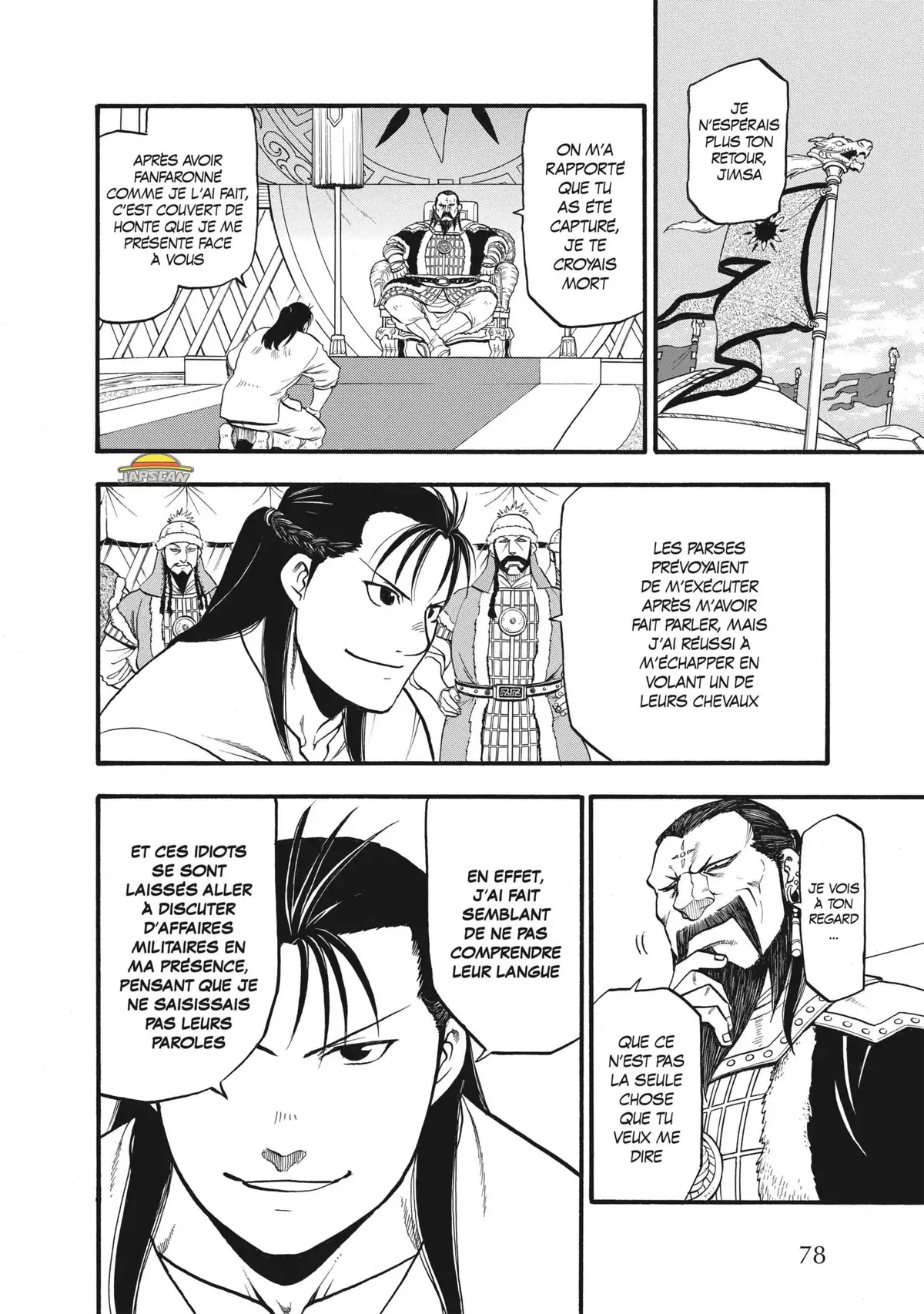 The Heroic Legend of Arslân Volume 14 page 77