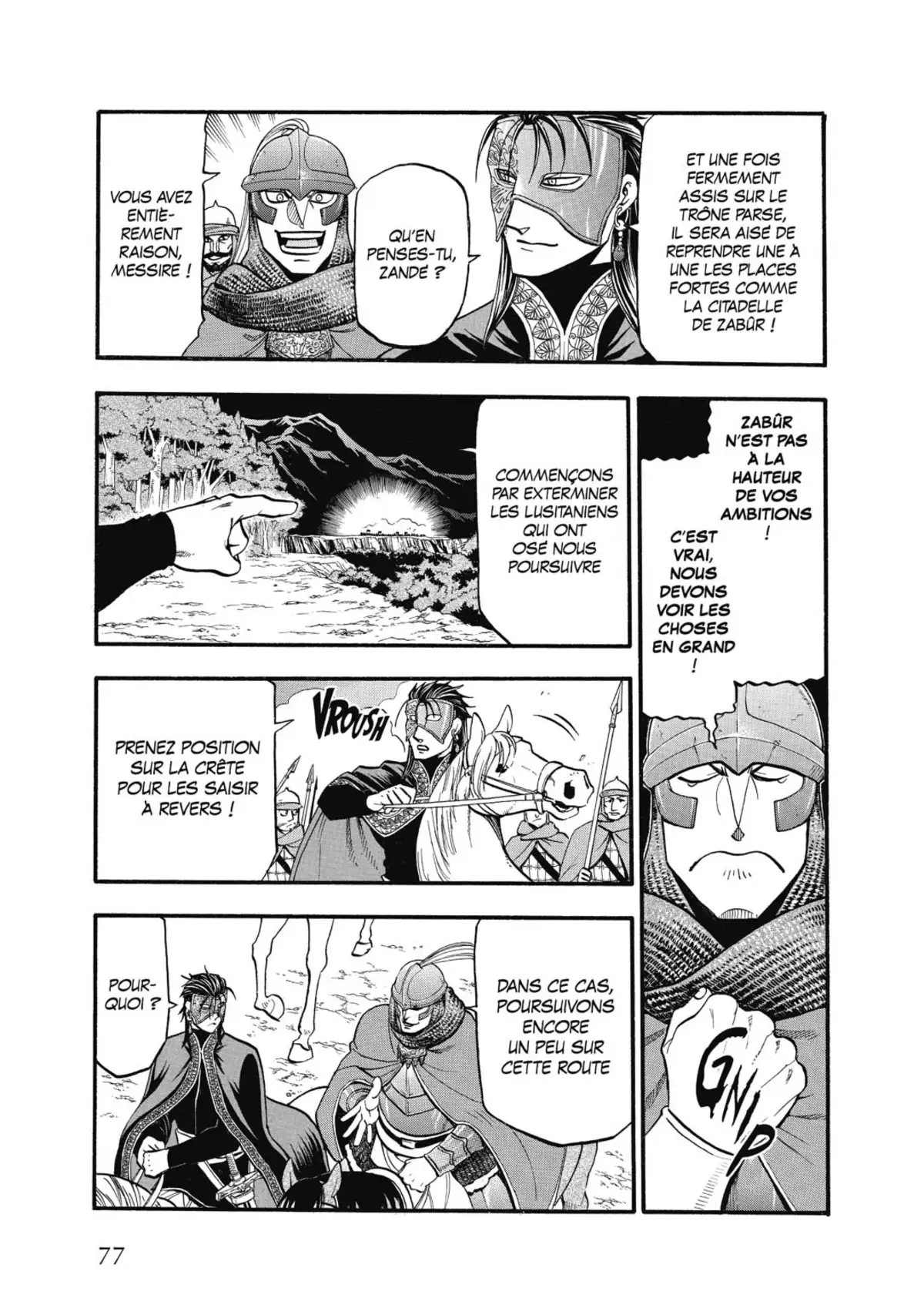 The Heroic Legend of Arslân Volume 17 page 77